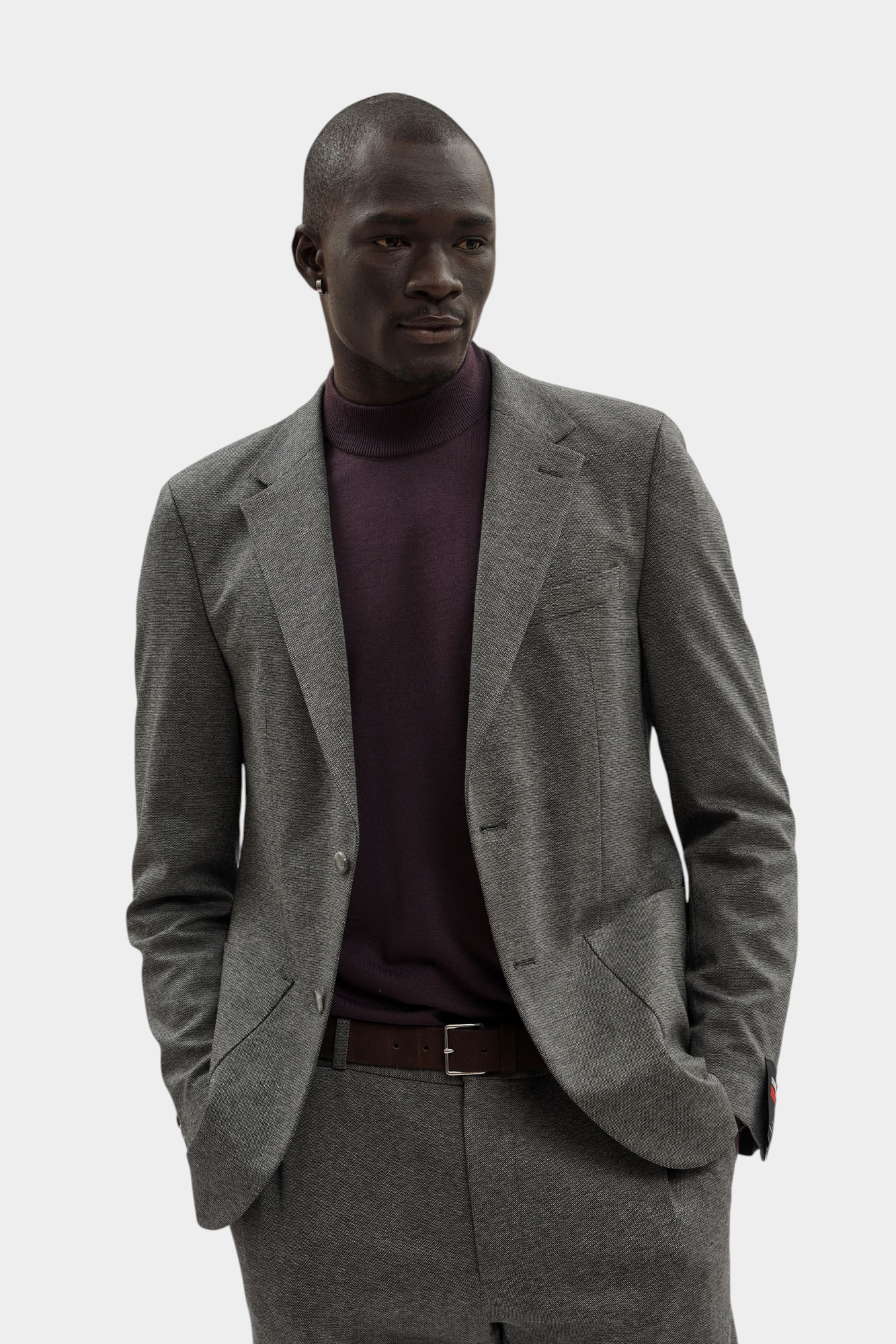 30049389_10018426 Пиджак Strellson Серый