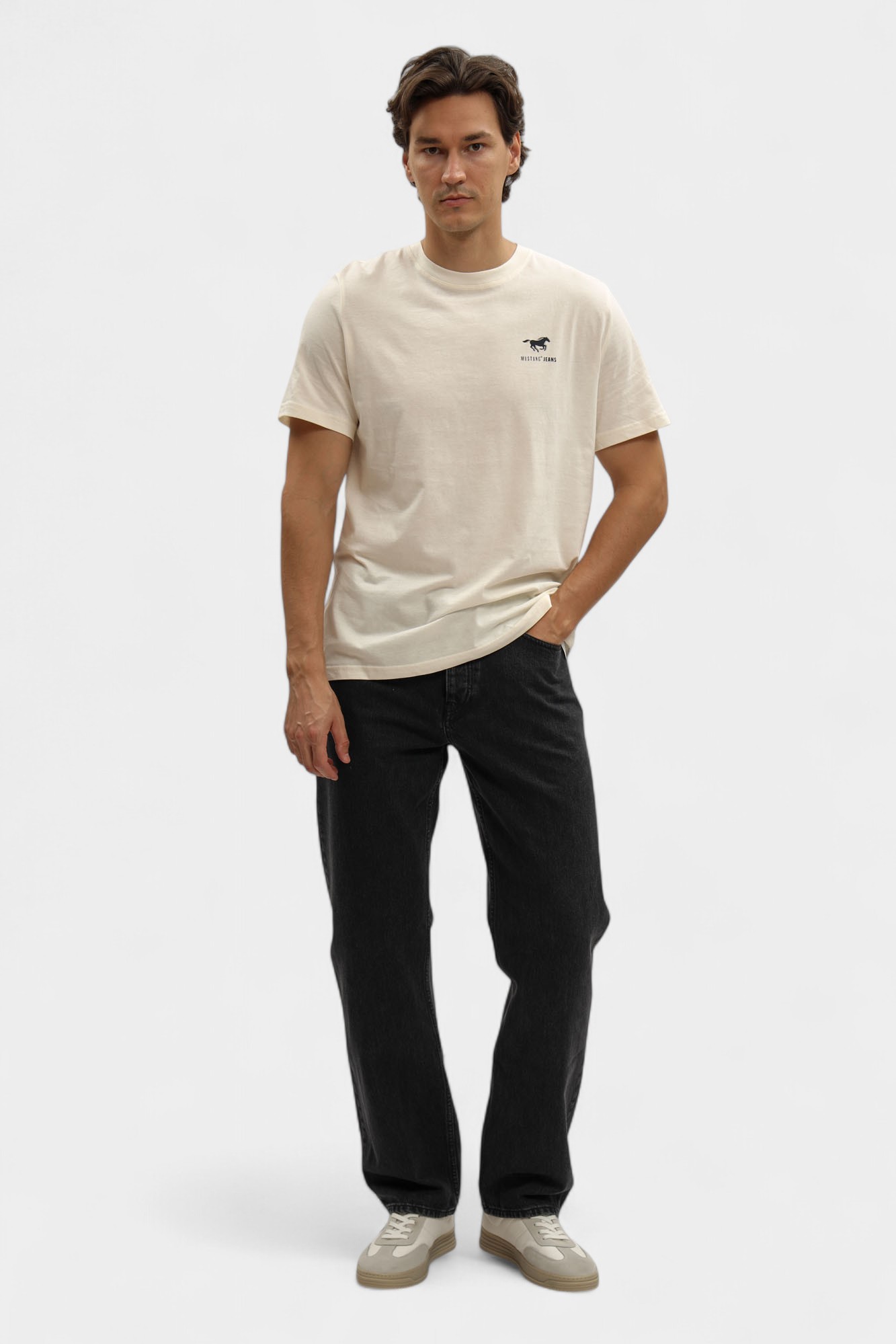 1016866 Футболка Mustang Белый