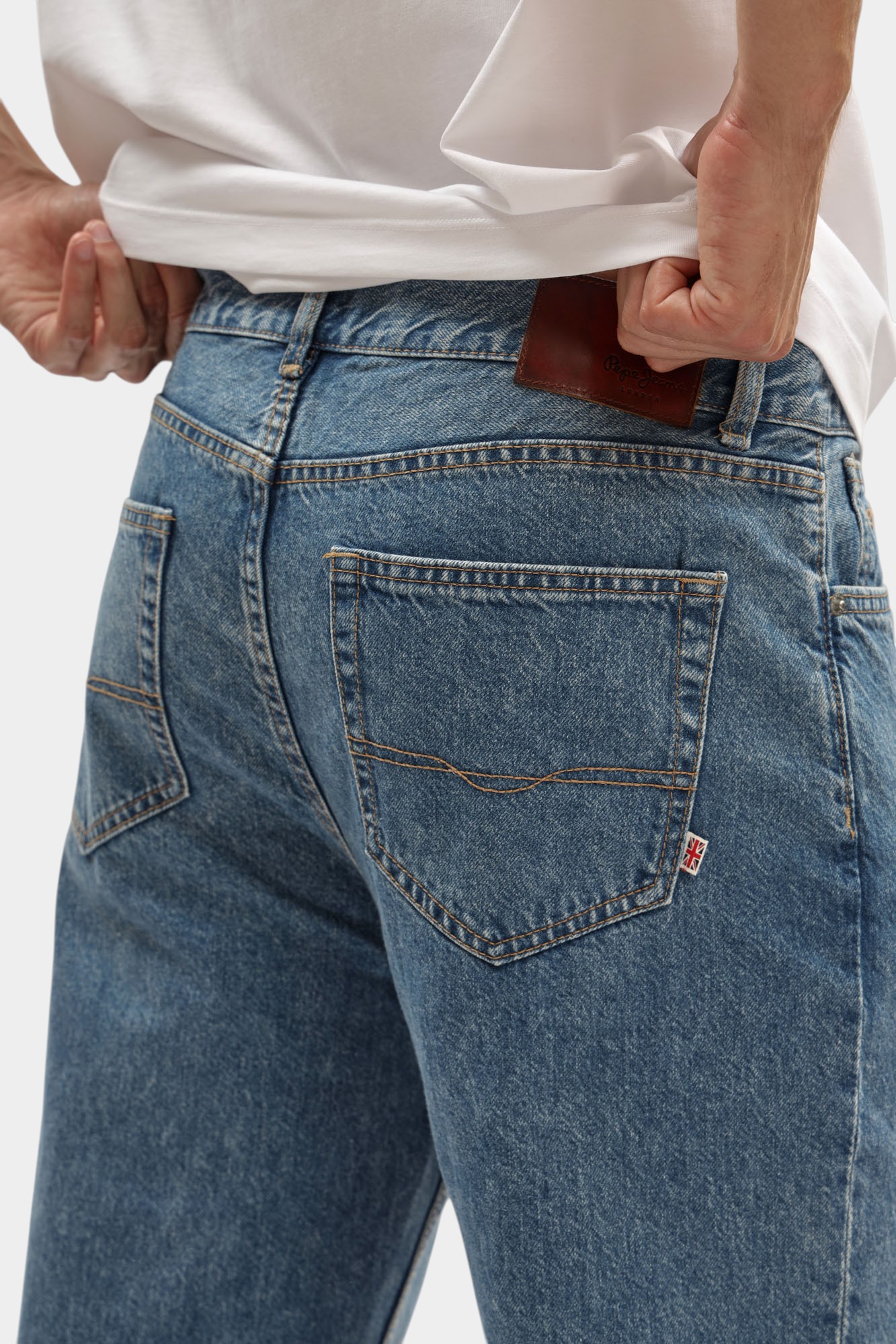 PM2083974S0 Брюки джинсовые Pepe Jeans Синий