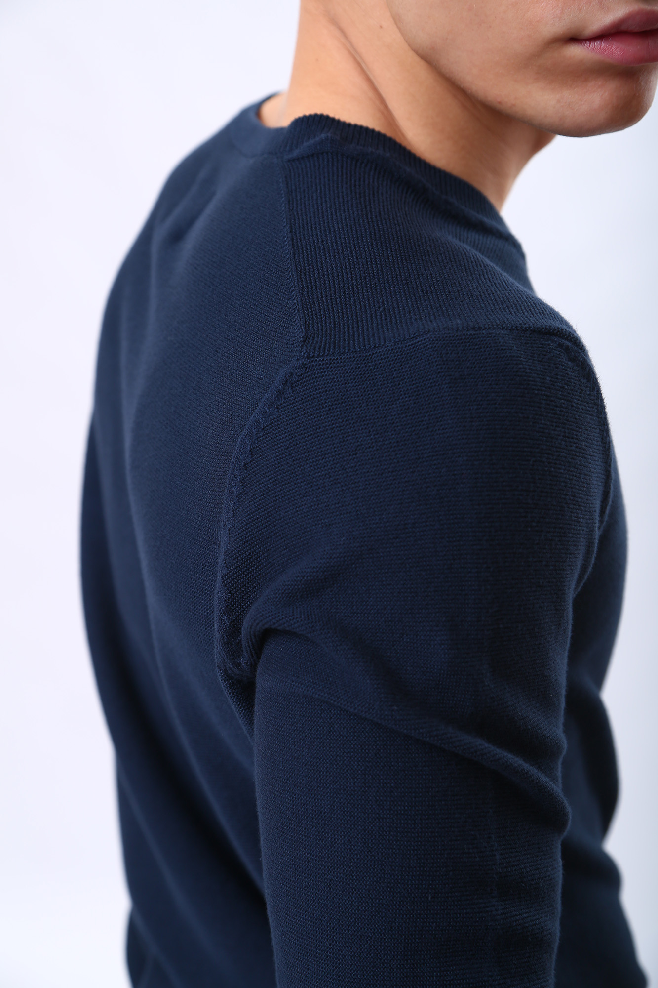 1012795 Джемпер Mustang Синий