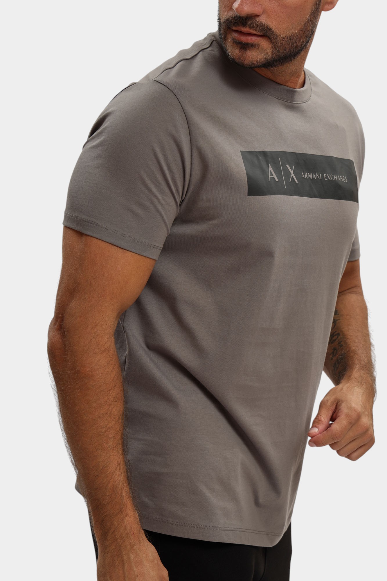 XM001425_AF10361 Футболка Armani Exchange Серый