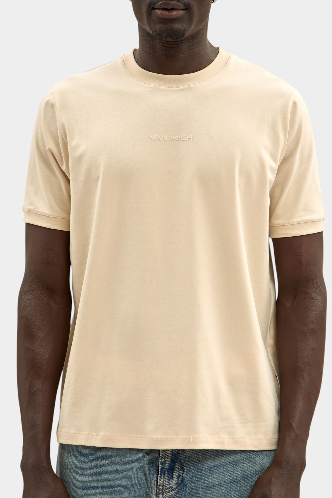 VM-ERK-22-573 Футболка Van Mich Бежевый