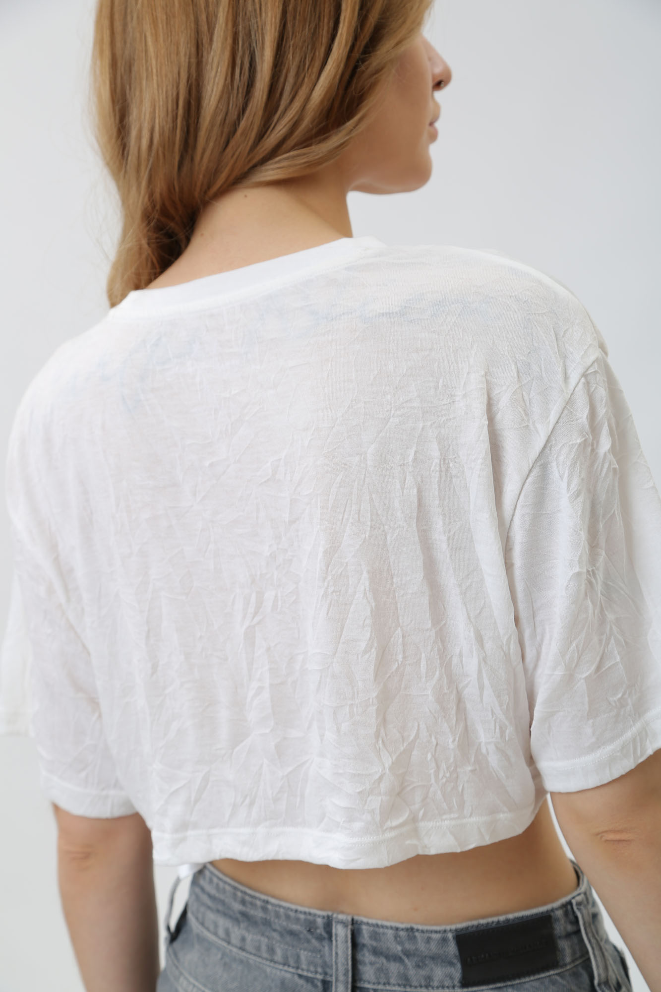 3DYT47_YJFRZ кроп-топ armani exchange 