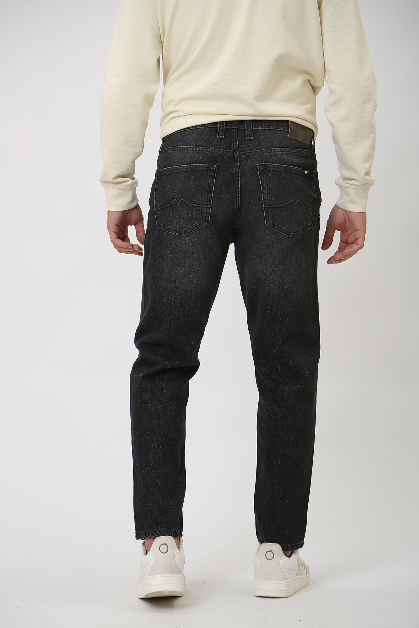 1014611-4000 Джинсы Denver Cropped  Mustang Черный