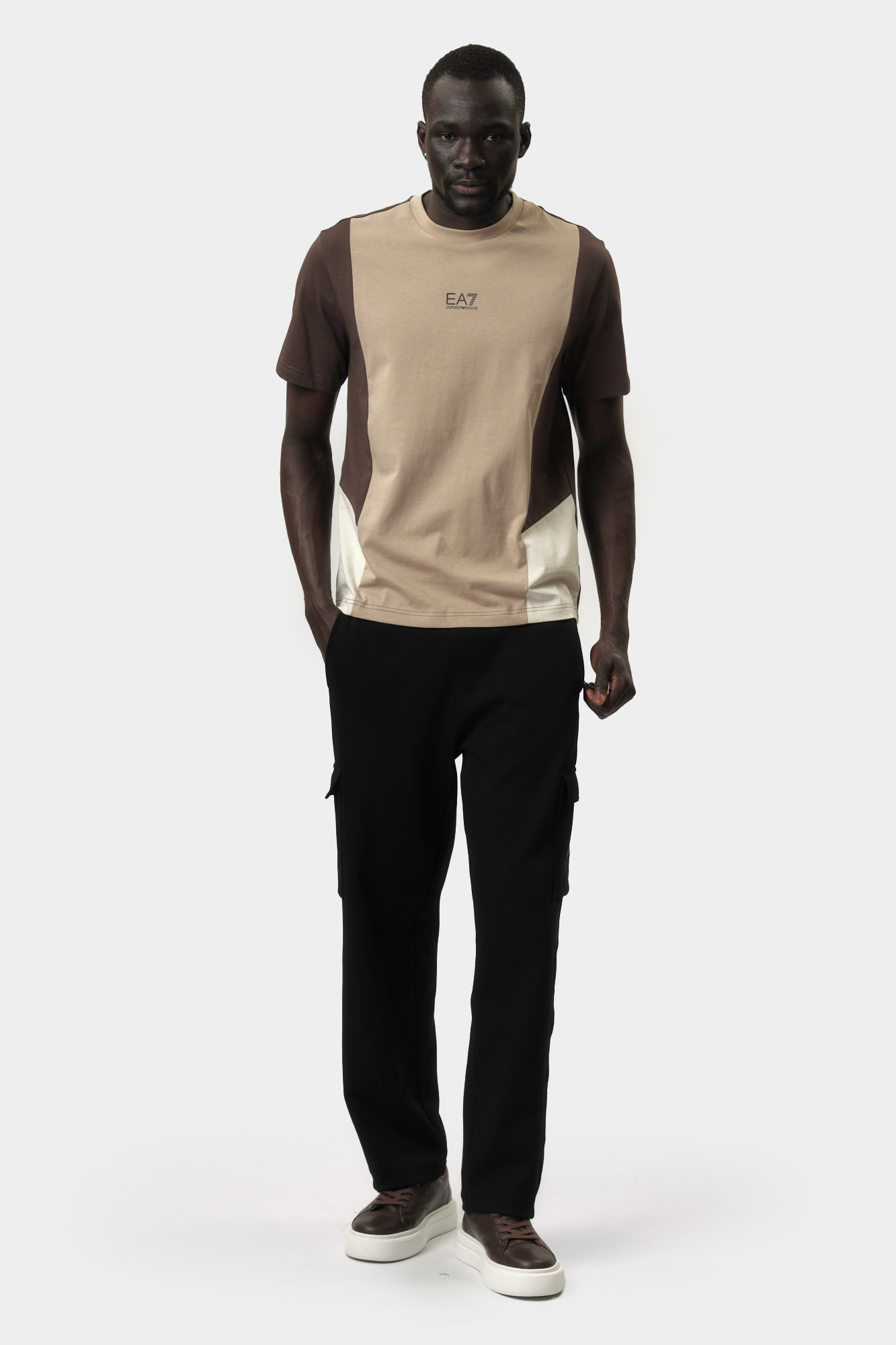 7M000276_AF12874 Футболка EA7 Коричневый