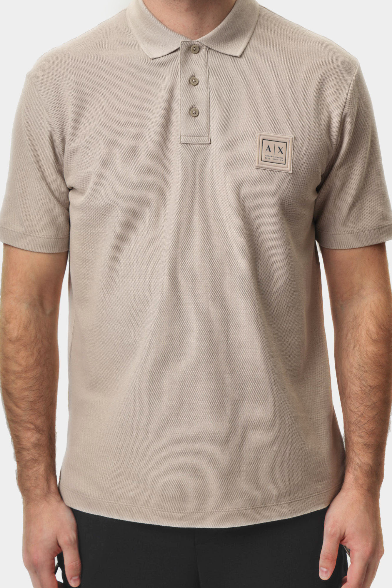 XM000356_AF12758 Поло Armani Exchange Бежевый
