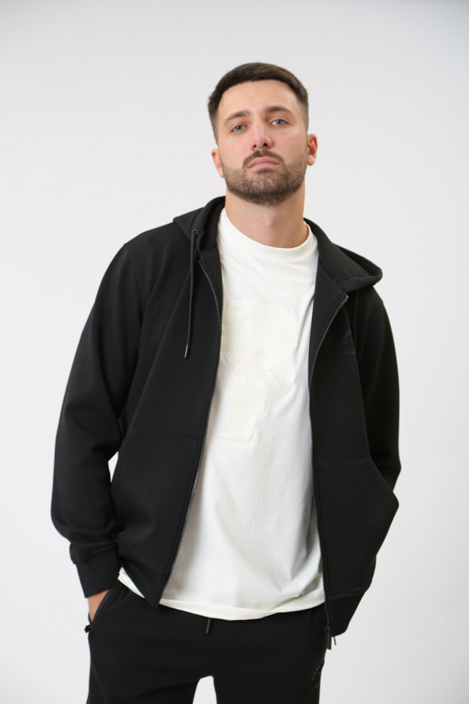 Бомбер Geox Полиэстер Черный