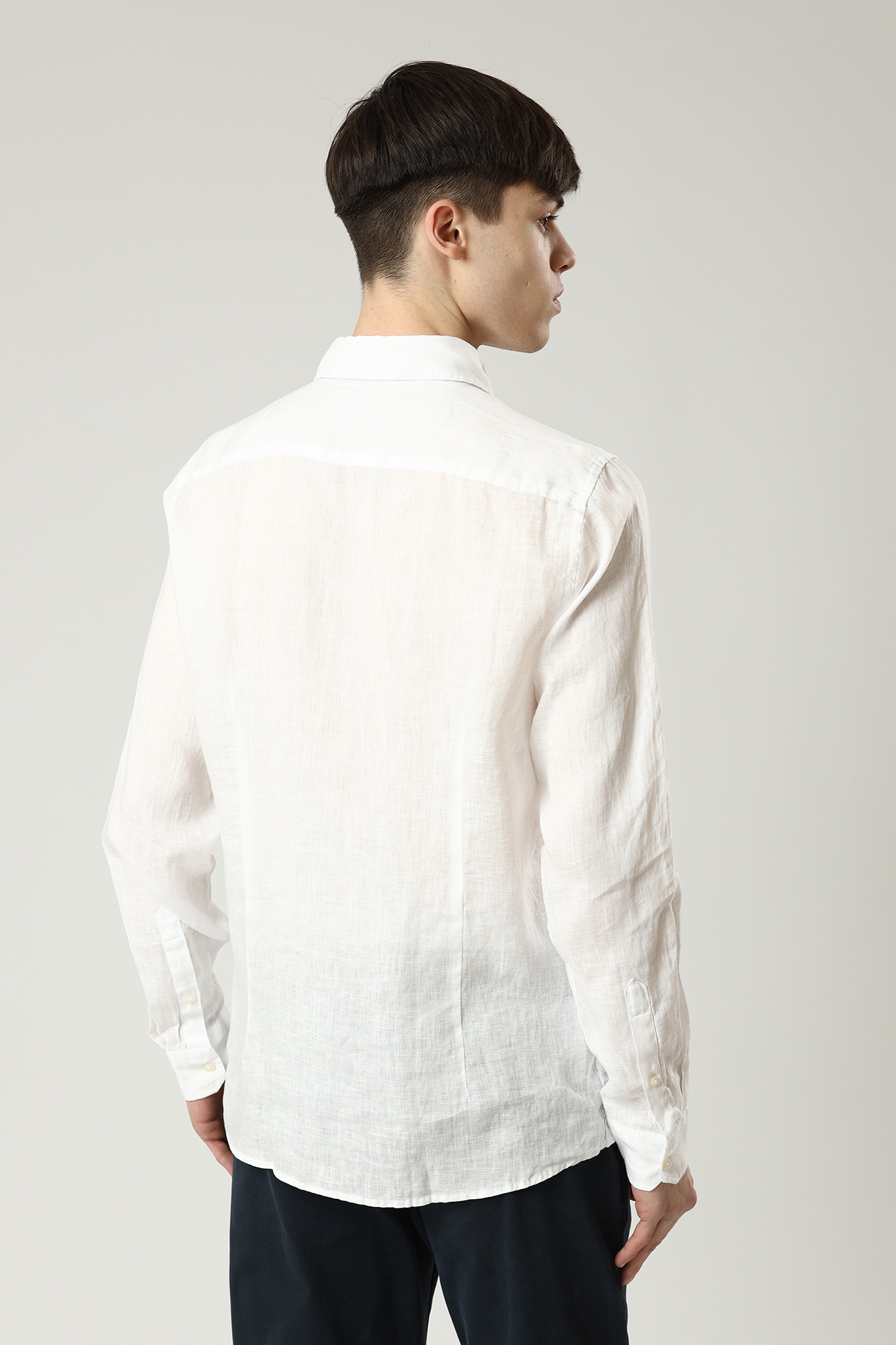 30031140_10013445 Сорочка Strellson Белый