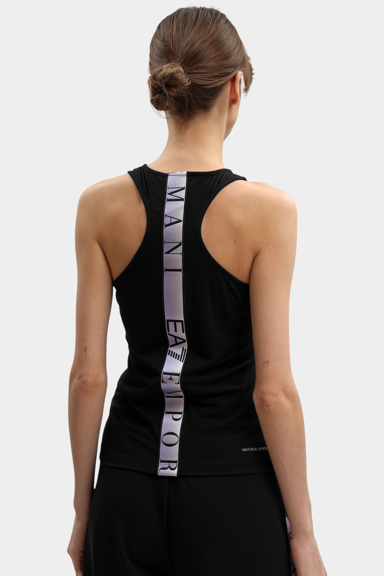 Топ спортивный EA7 Черный