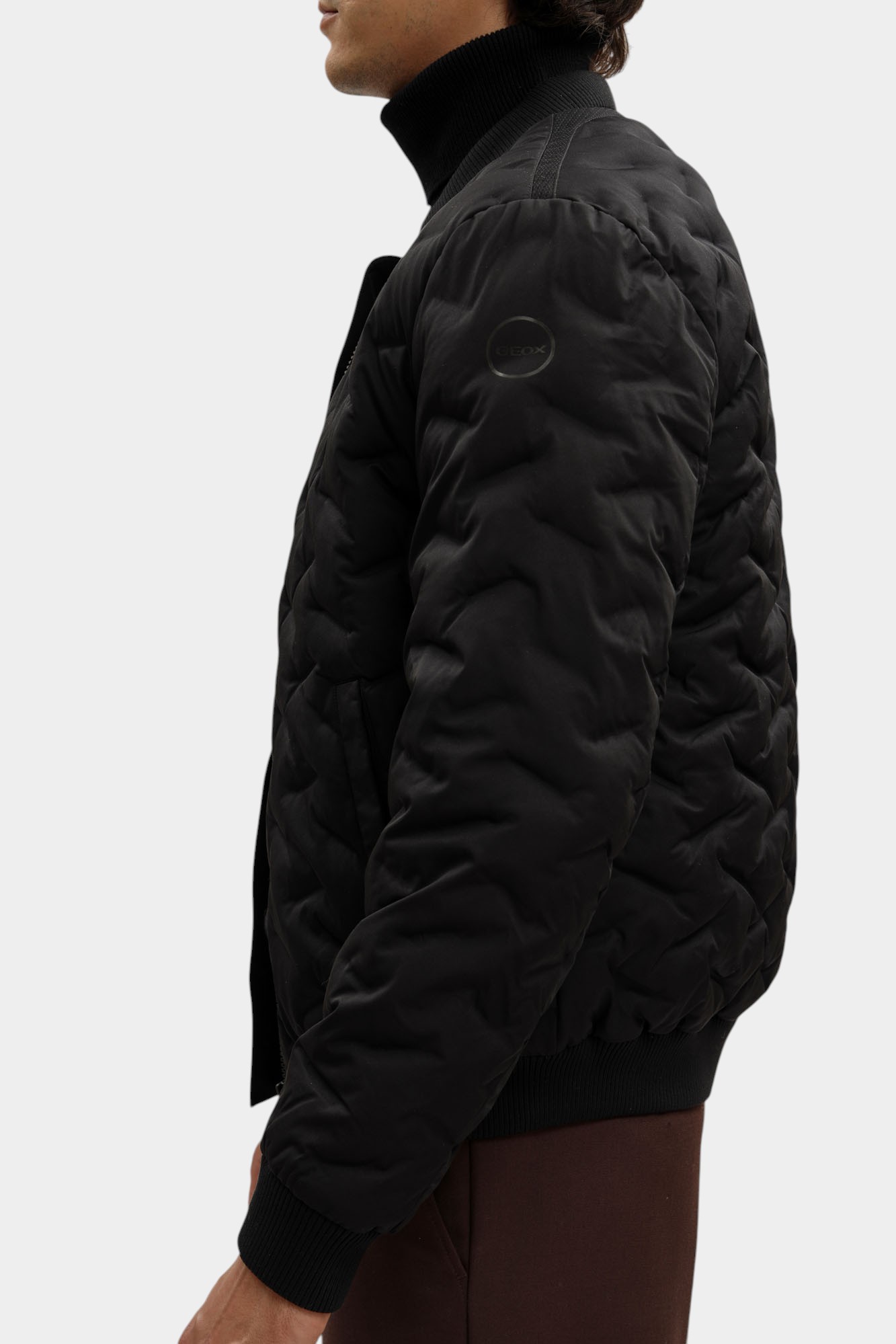 M5628RT3271F Бомбер Geox Черный