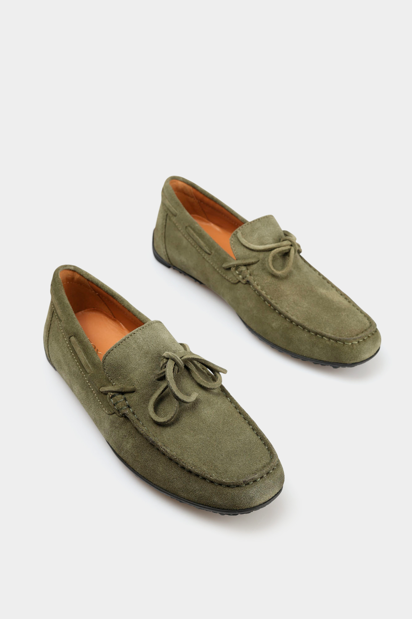 U35CFA00022 Мокасины Geox Хаки