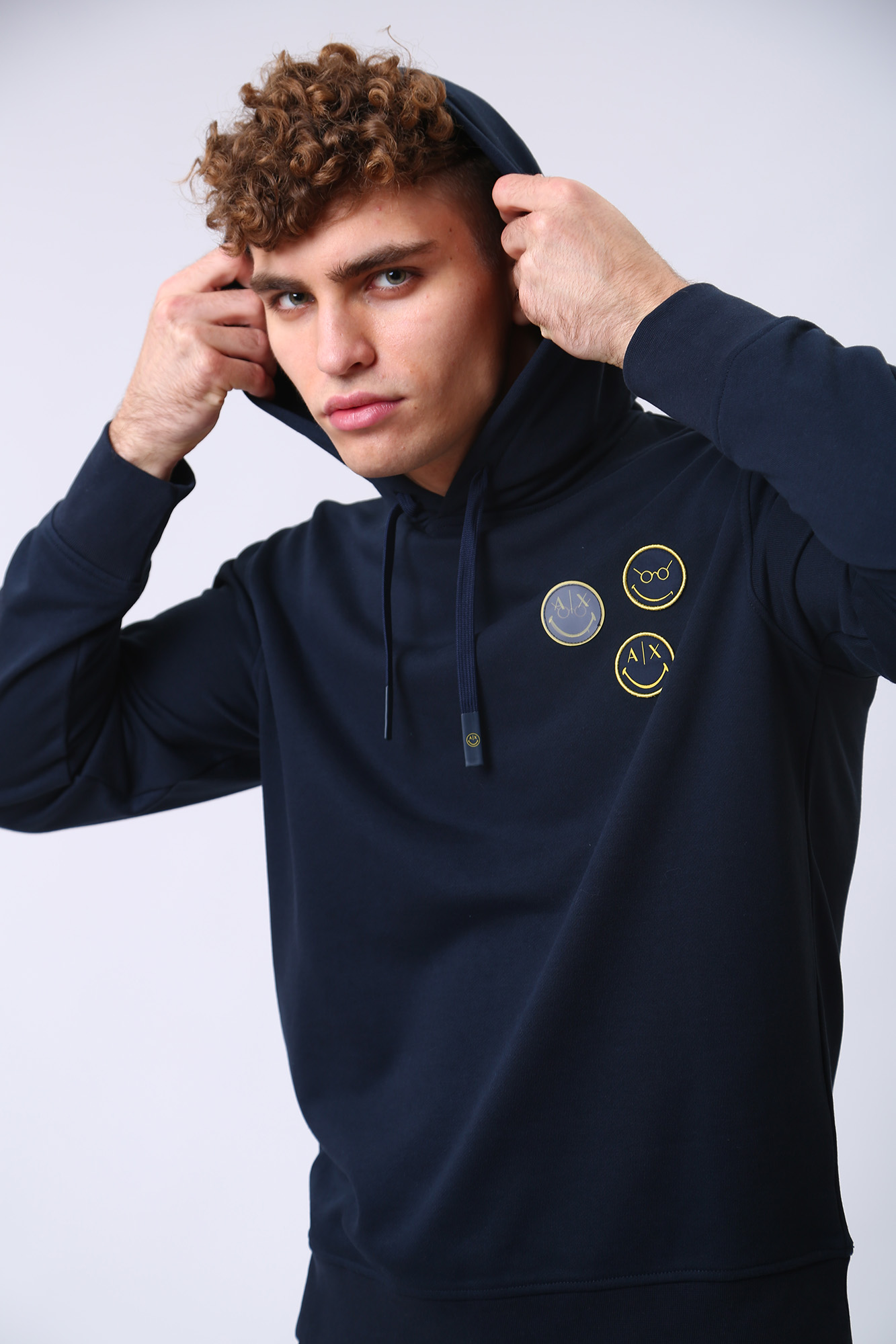 6LZMJC_ZJ6HZ Худи Armani Exchange Синий