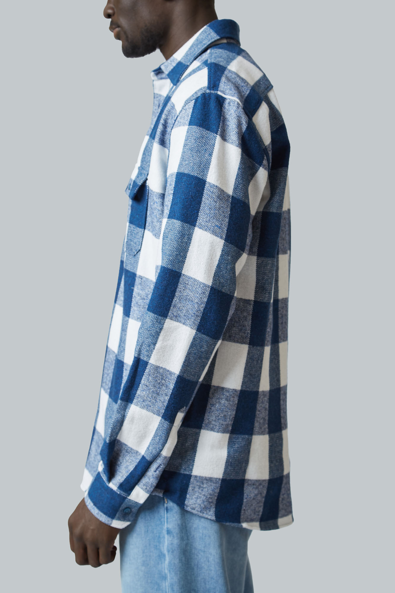 VM-BAL-58-004 Рубашка д/р Van Mich Голубой