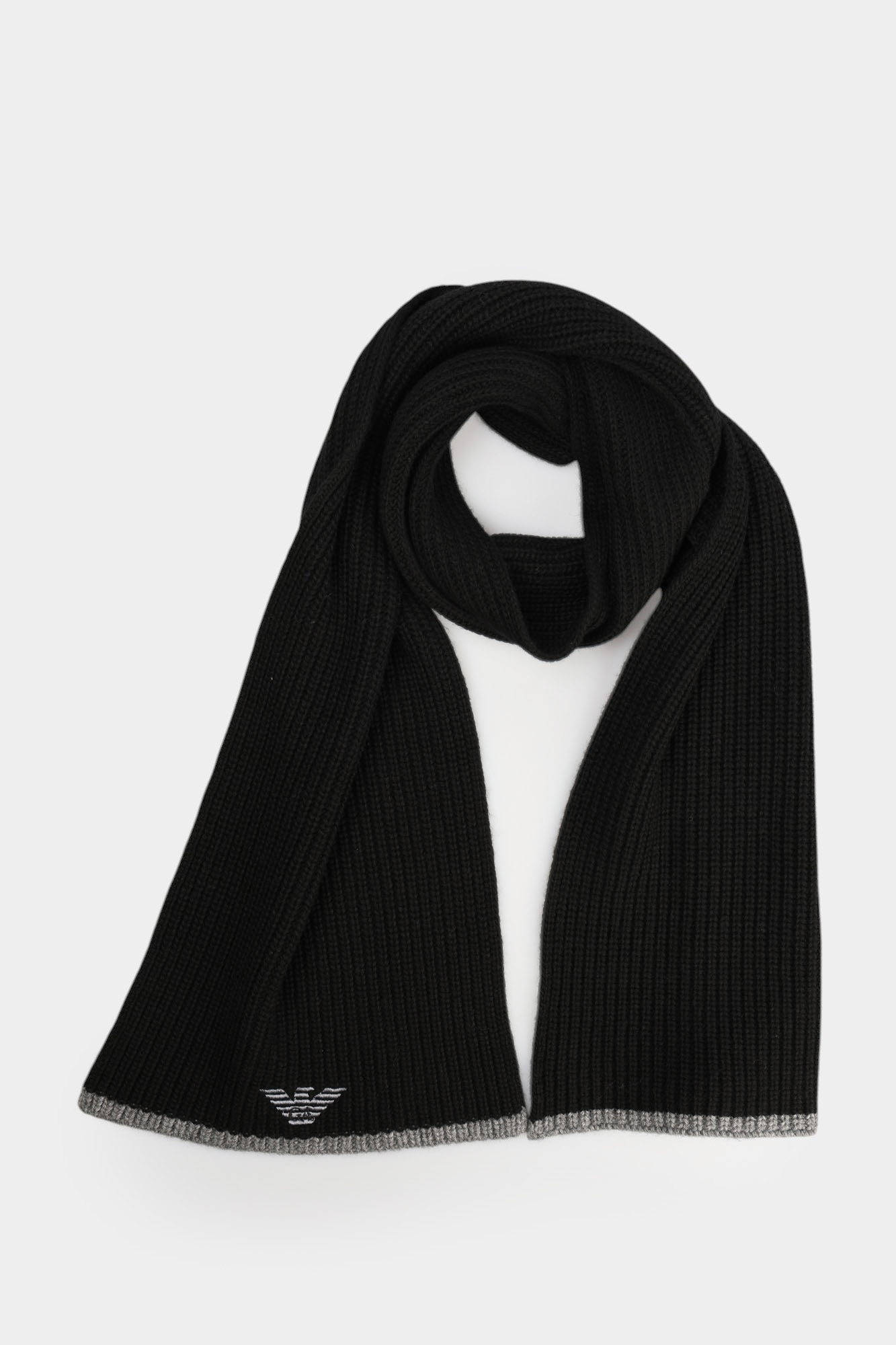 628004_ CC984_20 Набор шапка/шарф Emporio Armani Черный