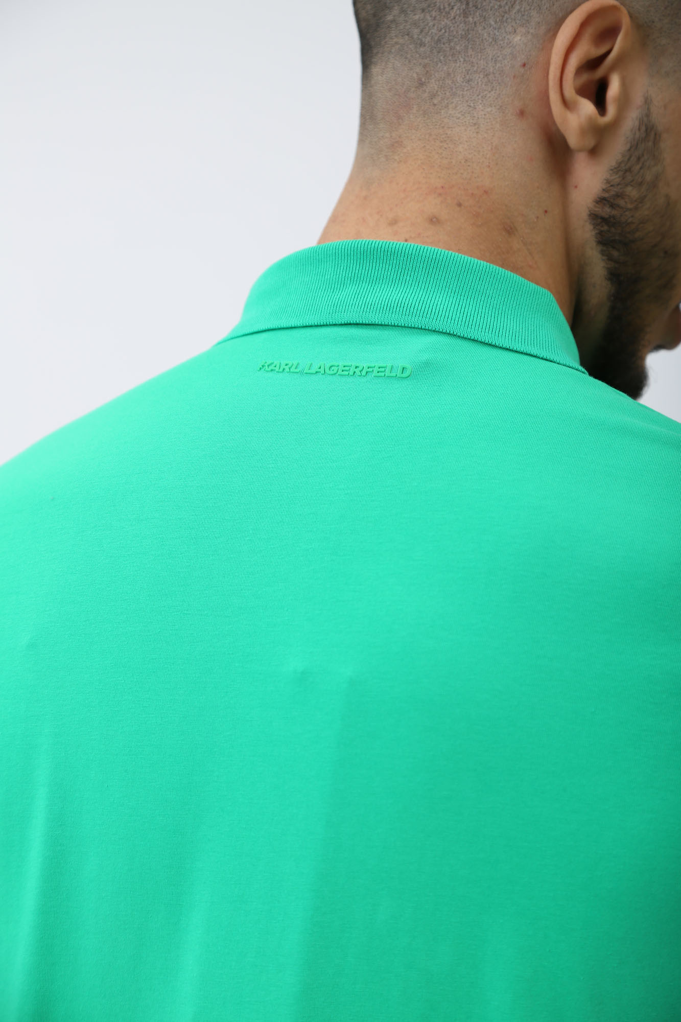 542221_745017 Поло Karl Lagerfeld Зеленый