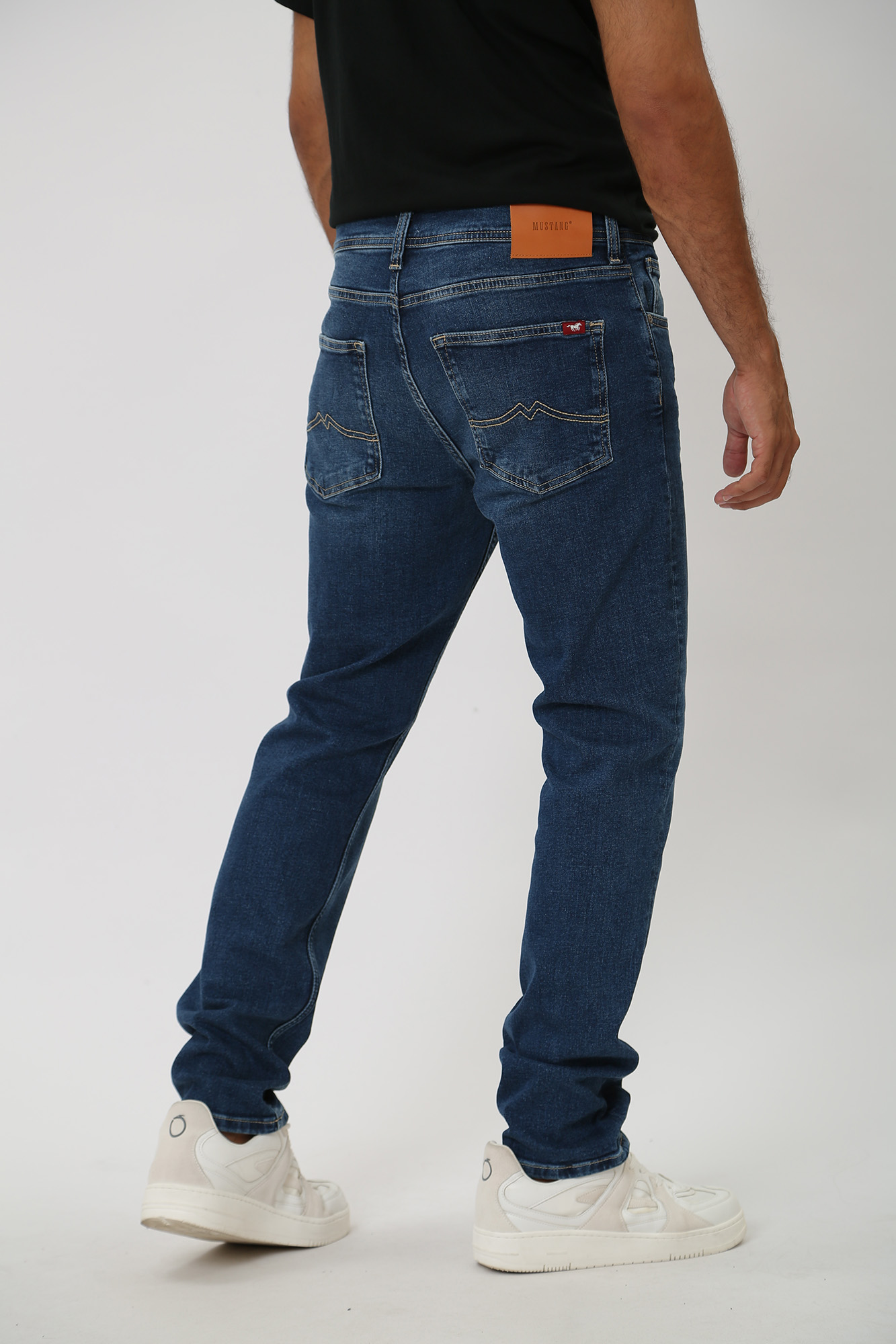 1013708-5000 Брюки джинсовые Mustang Синий