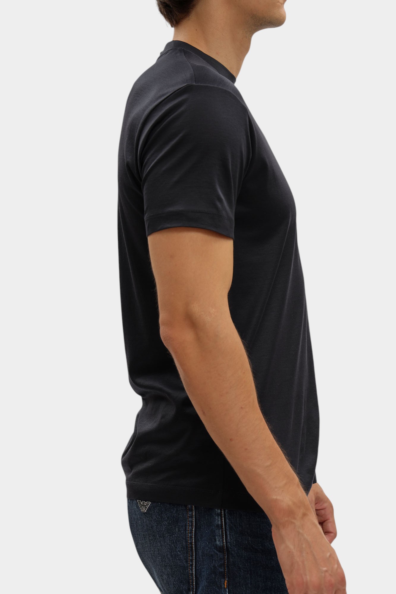 8N1TE8_1JUVZ Футболка Emporio Armani Голубой