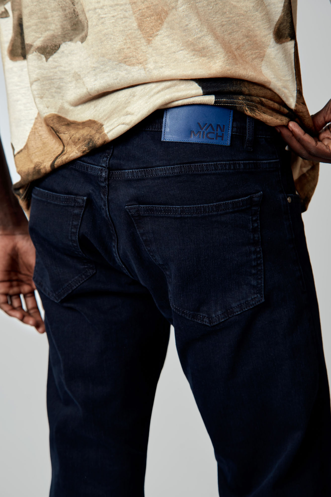 VM-OMA-33-361 Брюки джинсовые Van Mich Синий