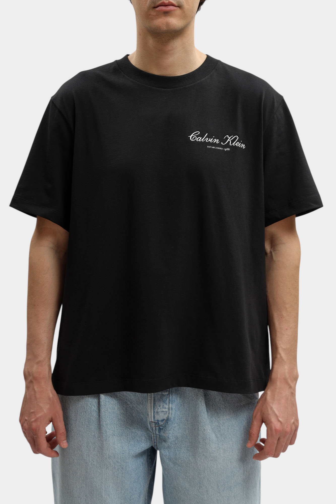 LV04RF822G Футболка Calvin Klein Jeans Черный