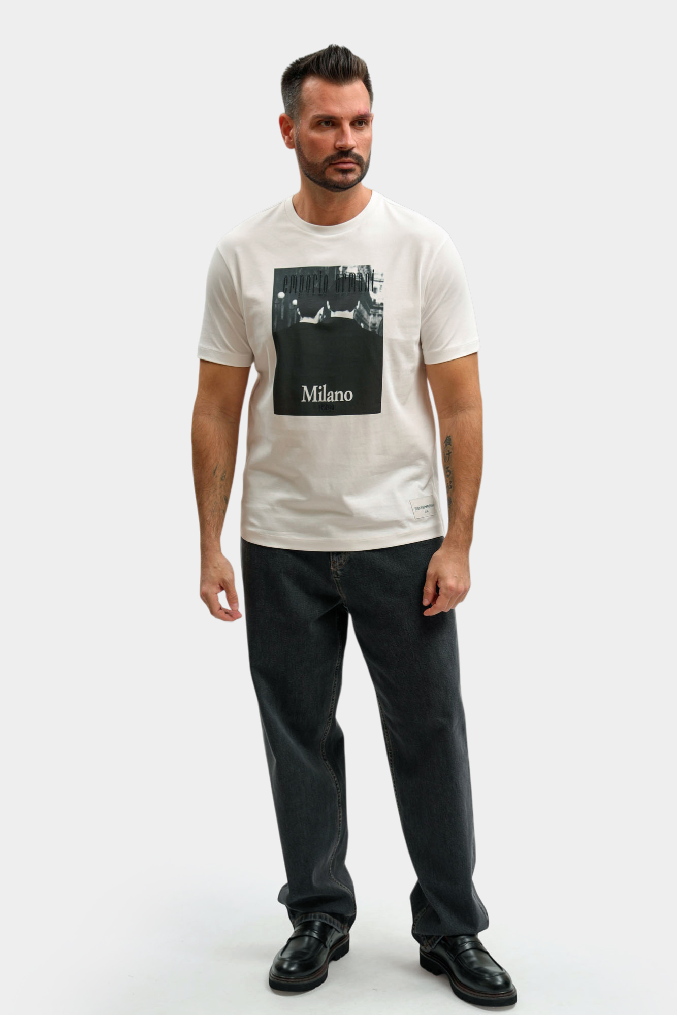 EM004751_AF23082 Футболка Emporio Armani Белый