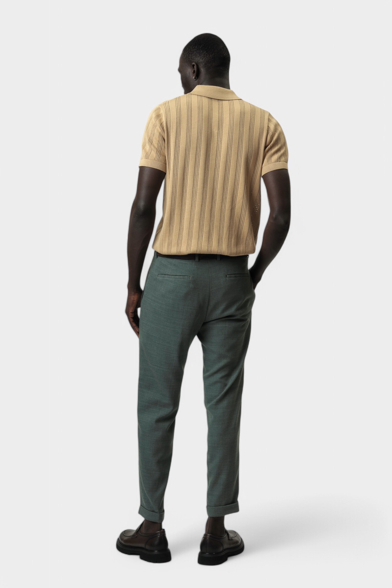 30027155_10008553 Брюки классические Strellson Зеленый