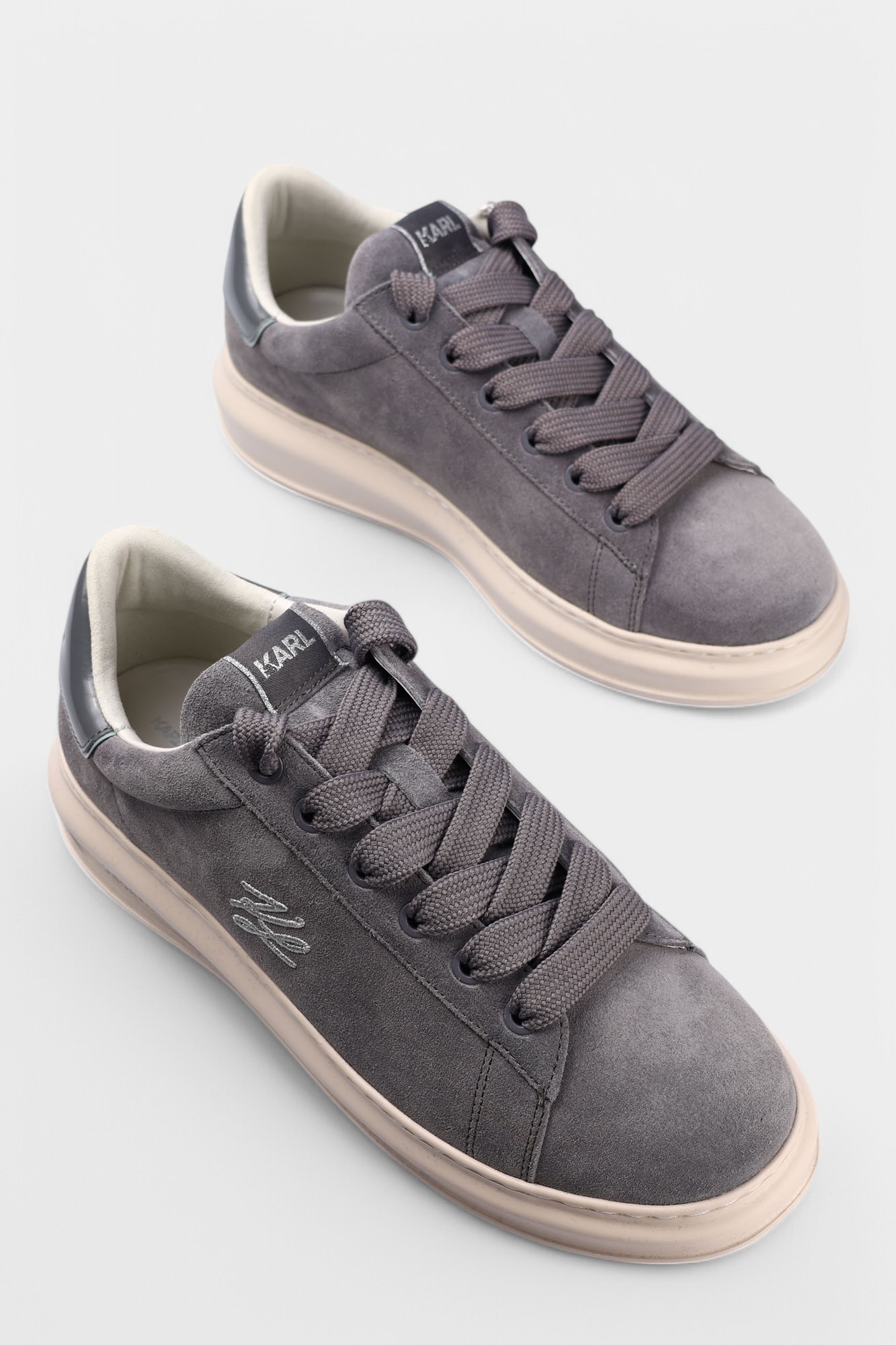 551475_855021 Кеды Karl Lagerfeld Серый