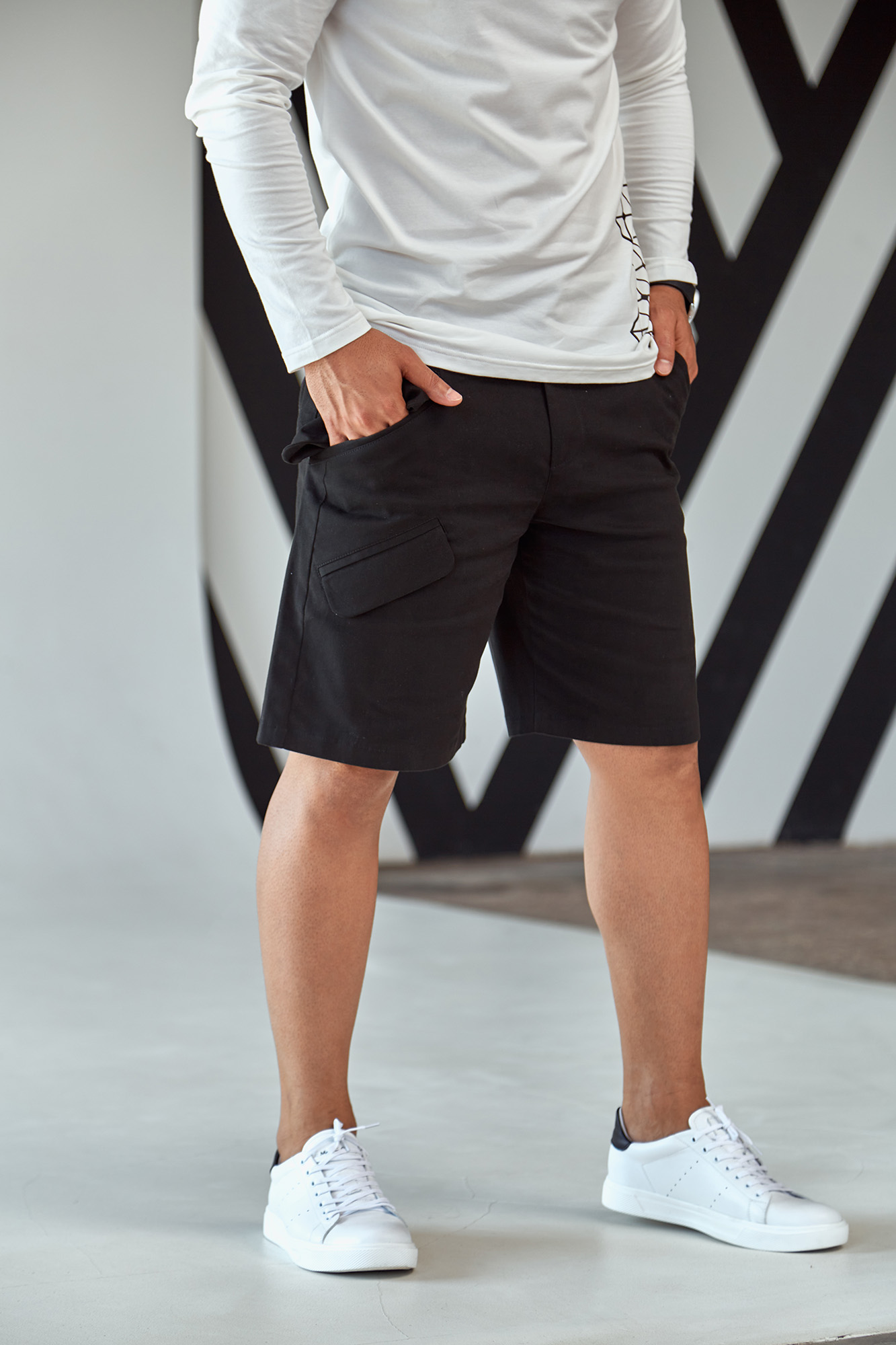 M-221-TH-56-3361 Шорты The Hills Черный