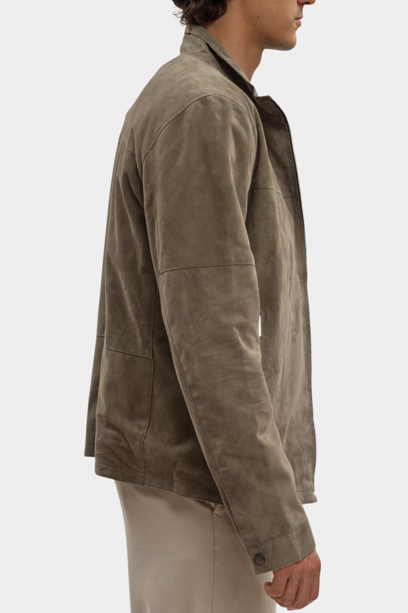 Куртка кожаная Strellson Серый