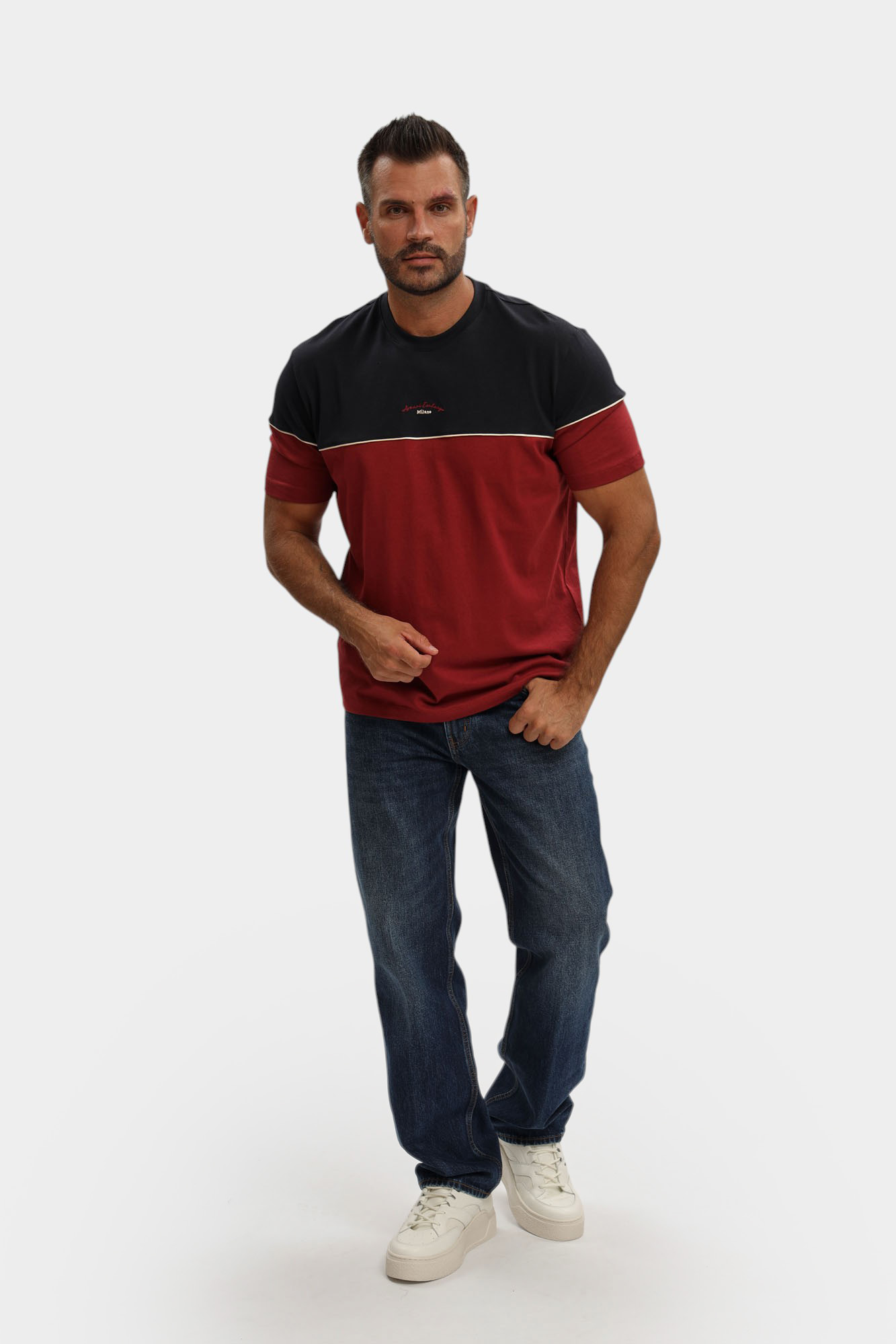 XM001034_AF10362 Футболка Armani Exchange Синий