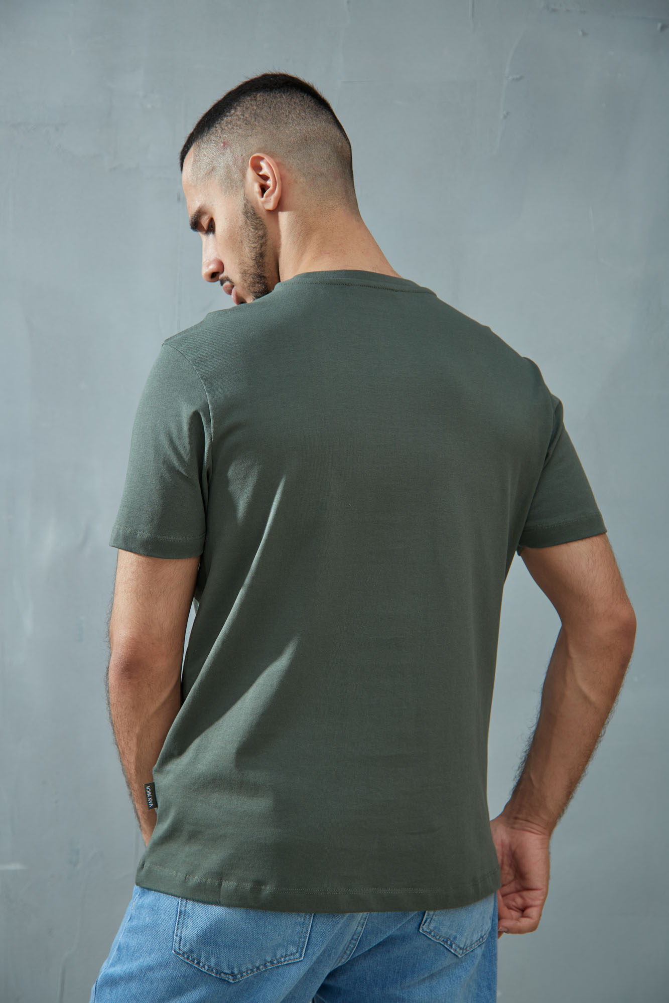 VM-ERK-22-050 Футболка Van Mich Зеленый