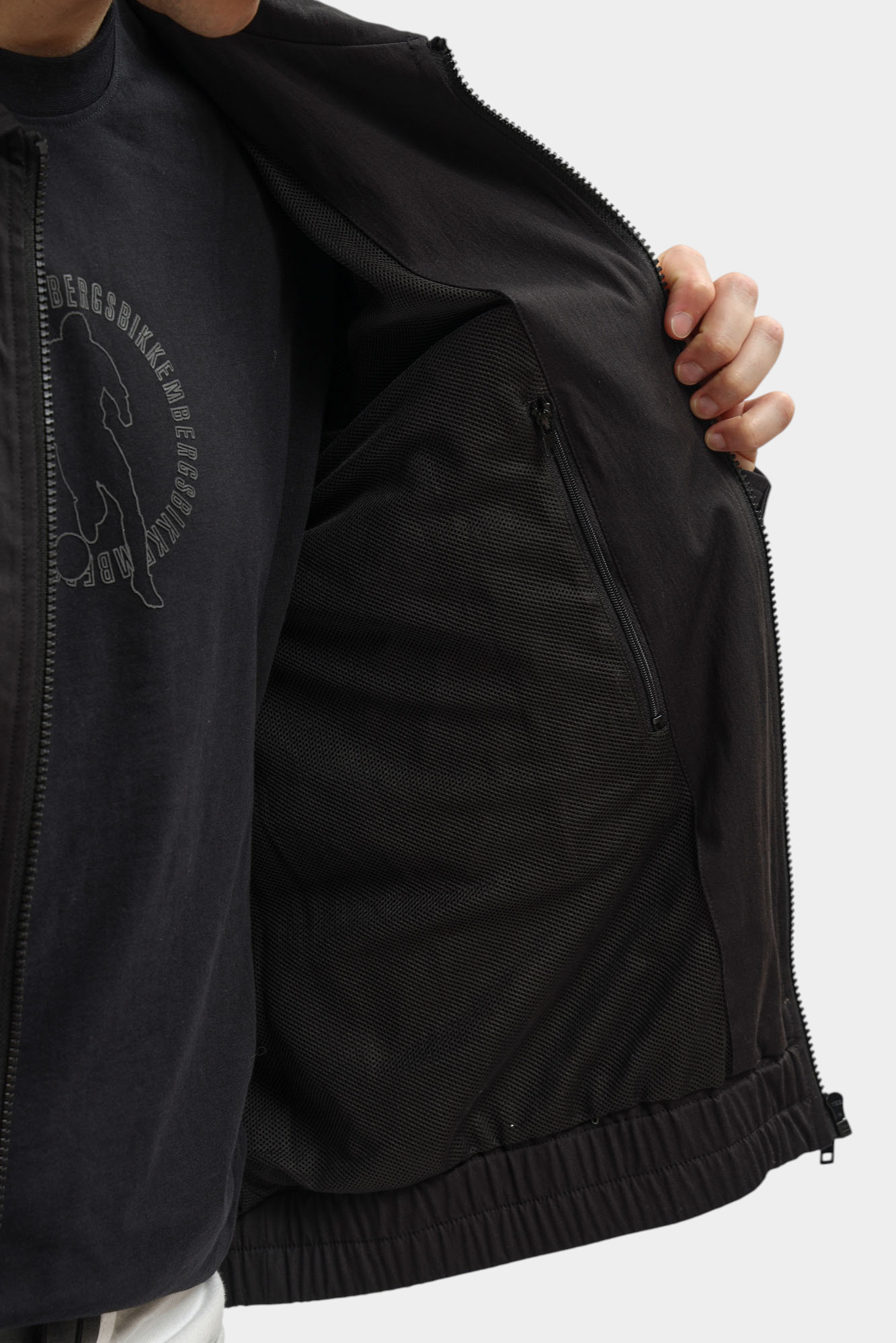 BMG1439 Бомбер Bikkembergs Черный