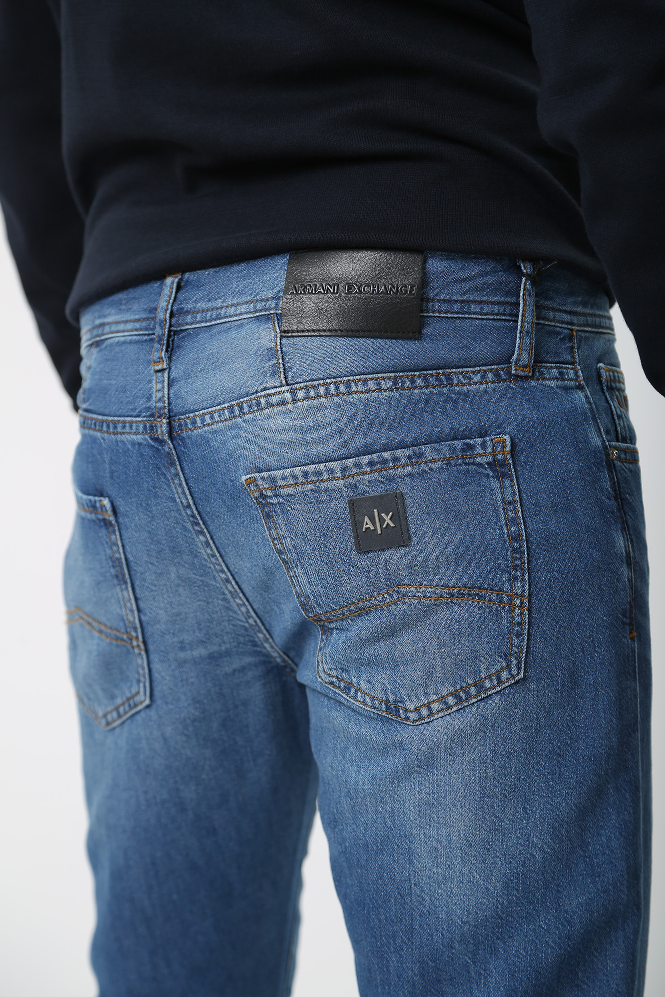 3RZJ13_Z2SSZ Джинсы Armani Exchange Синий