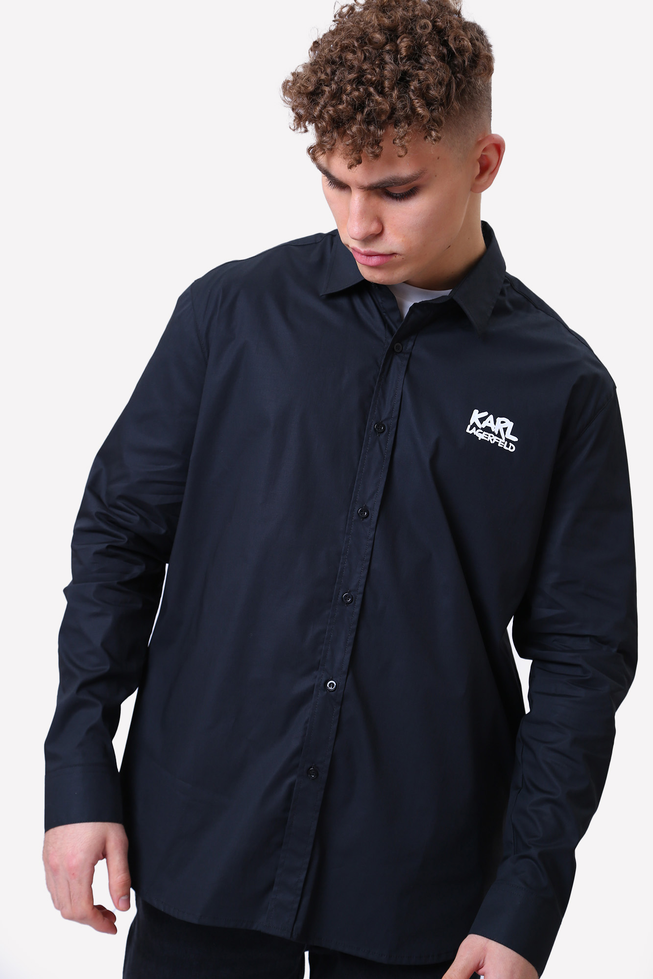 531600_605980 Рубашка Karl Lagerfeld Черный