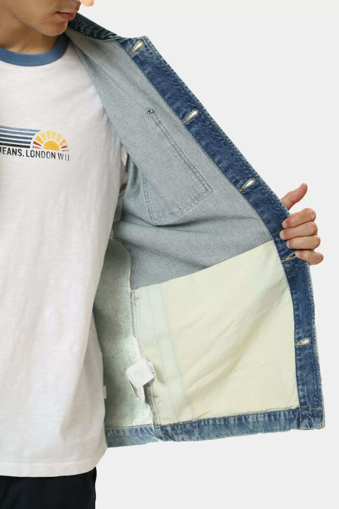 PM402994 Куртка джинсовая Pepe Jeans Голубой