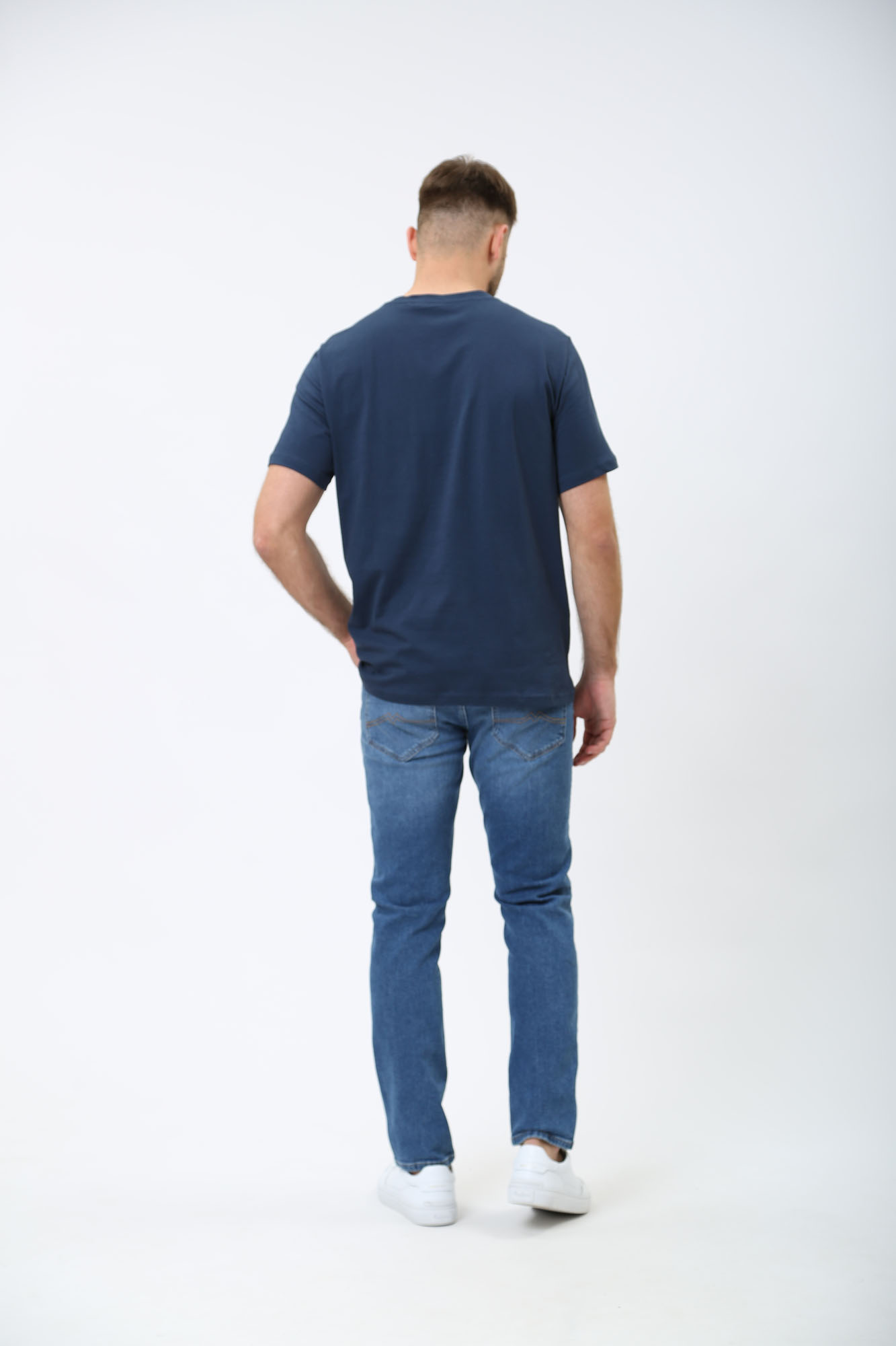 1014927 Футболка Mustang Синий