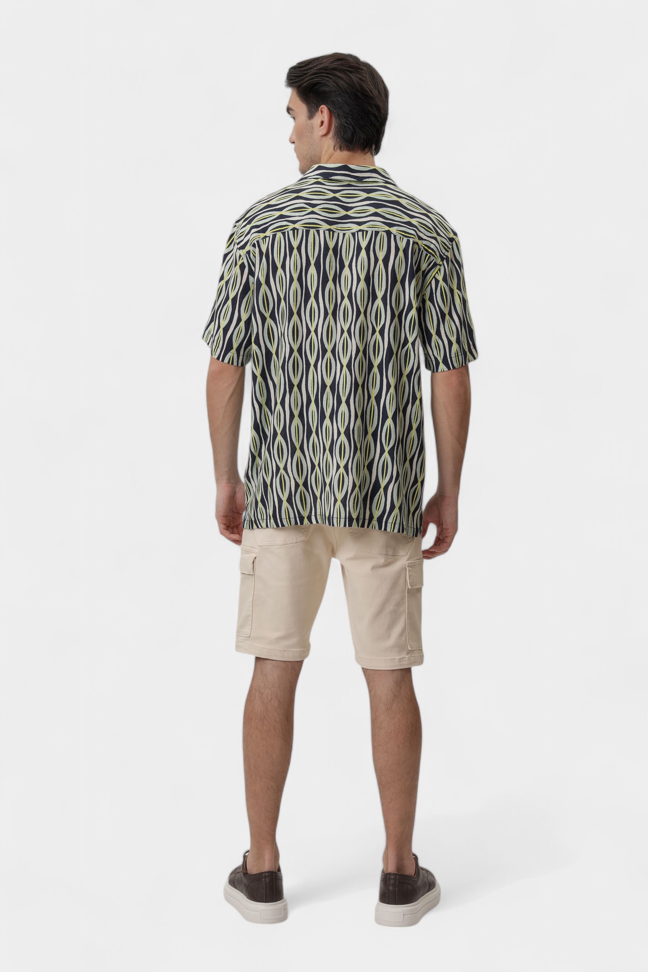 1016473 Рубашка Mustang Зеленый