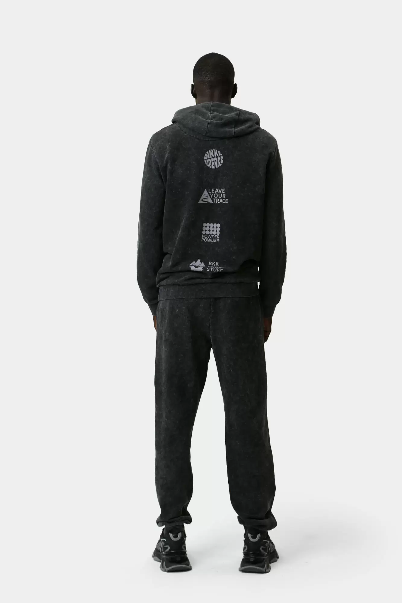 BMF0494 Худи Bikkembergs Серый