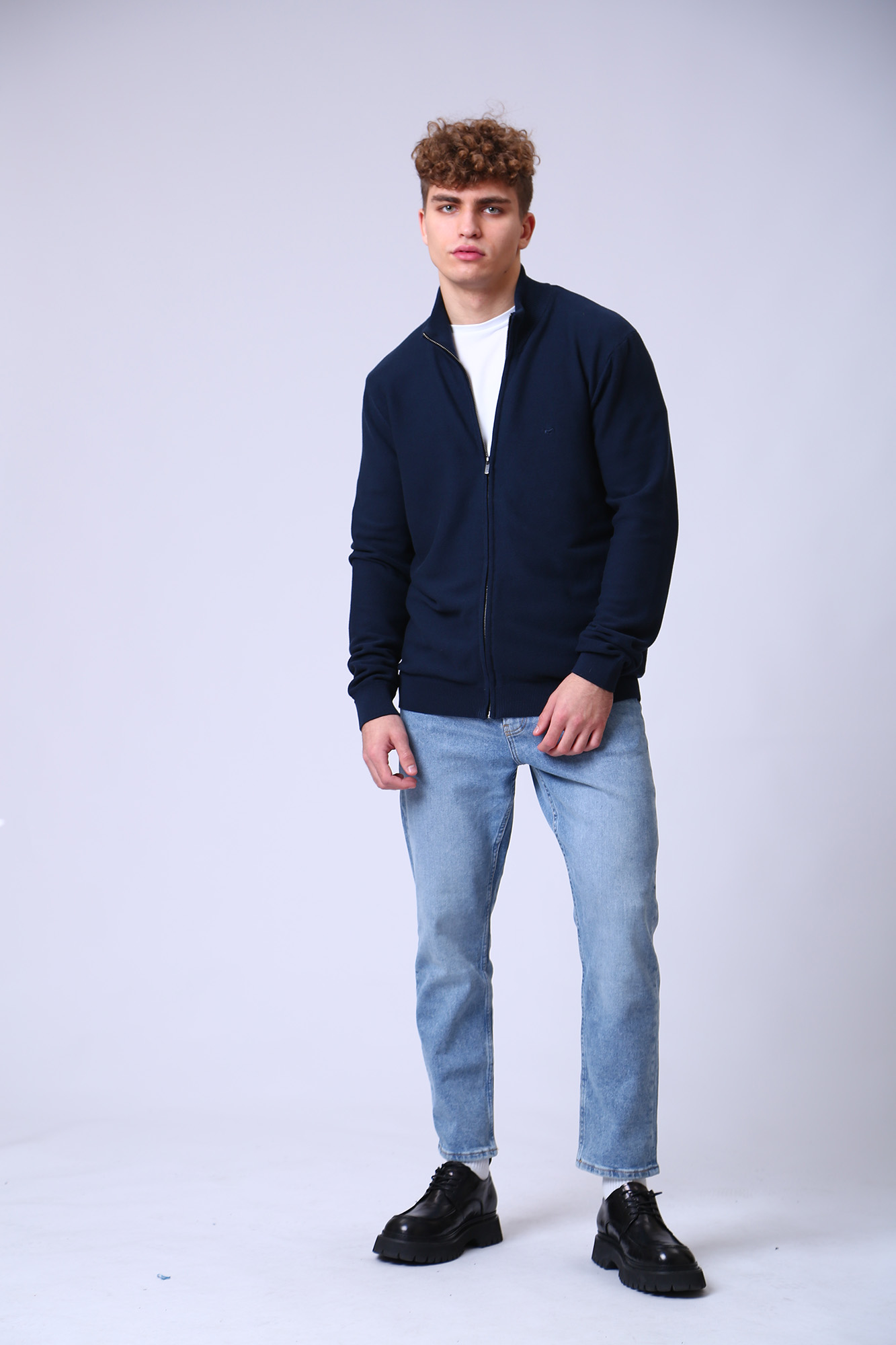 1012797 Кардиган Mustang Синий