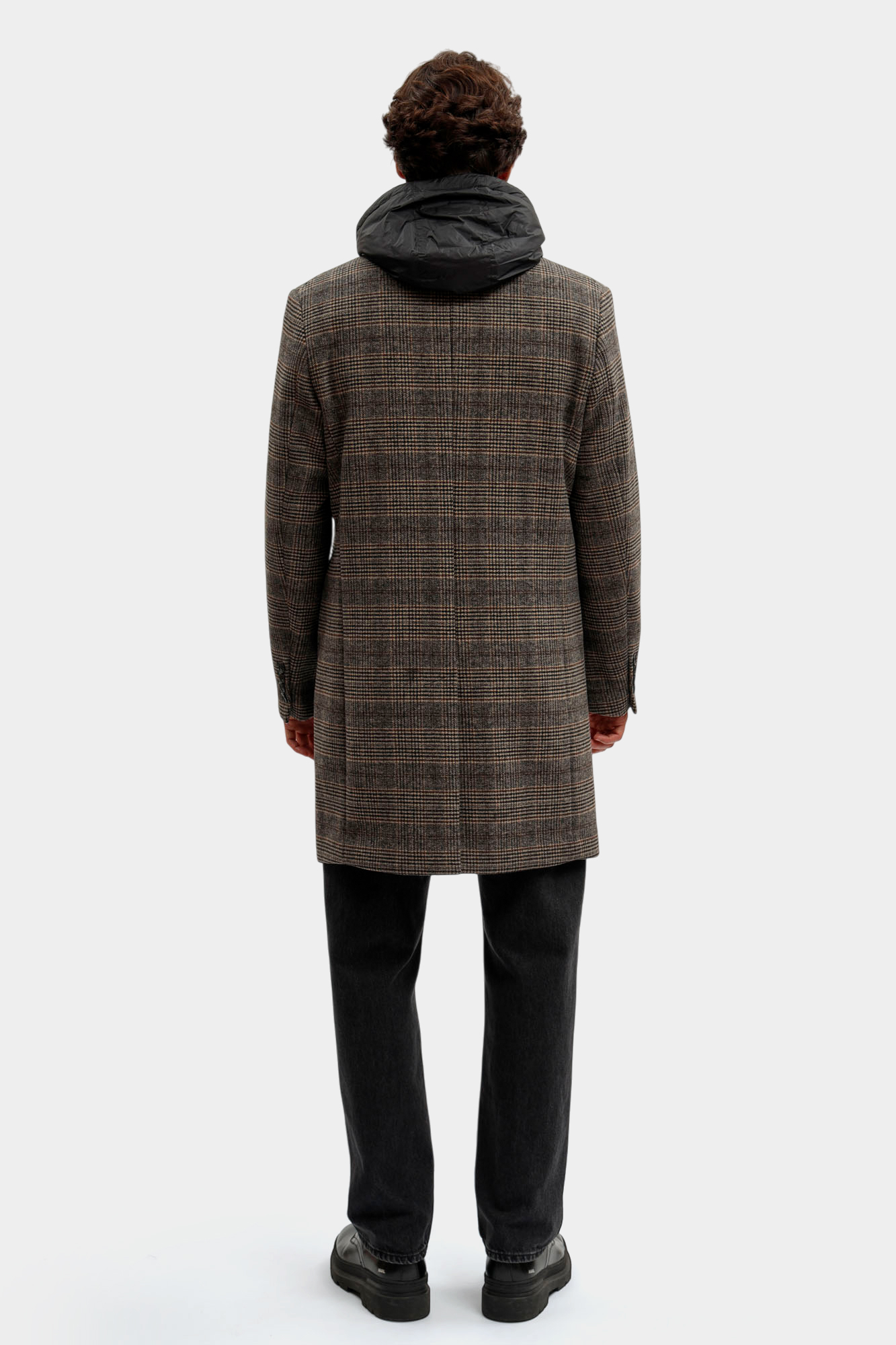 554755_455733 Пальто Karl Lagerfeld Черный