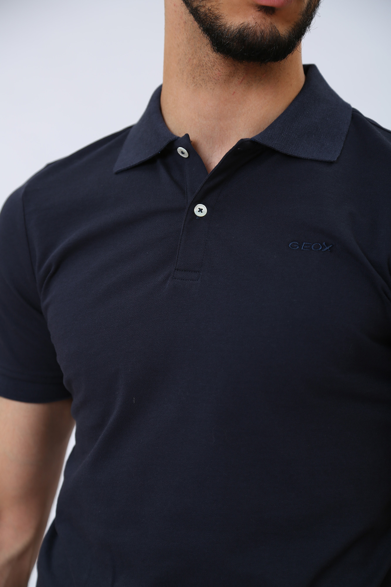 M3510DT2994F4 Поло Geox Синий