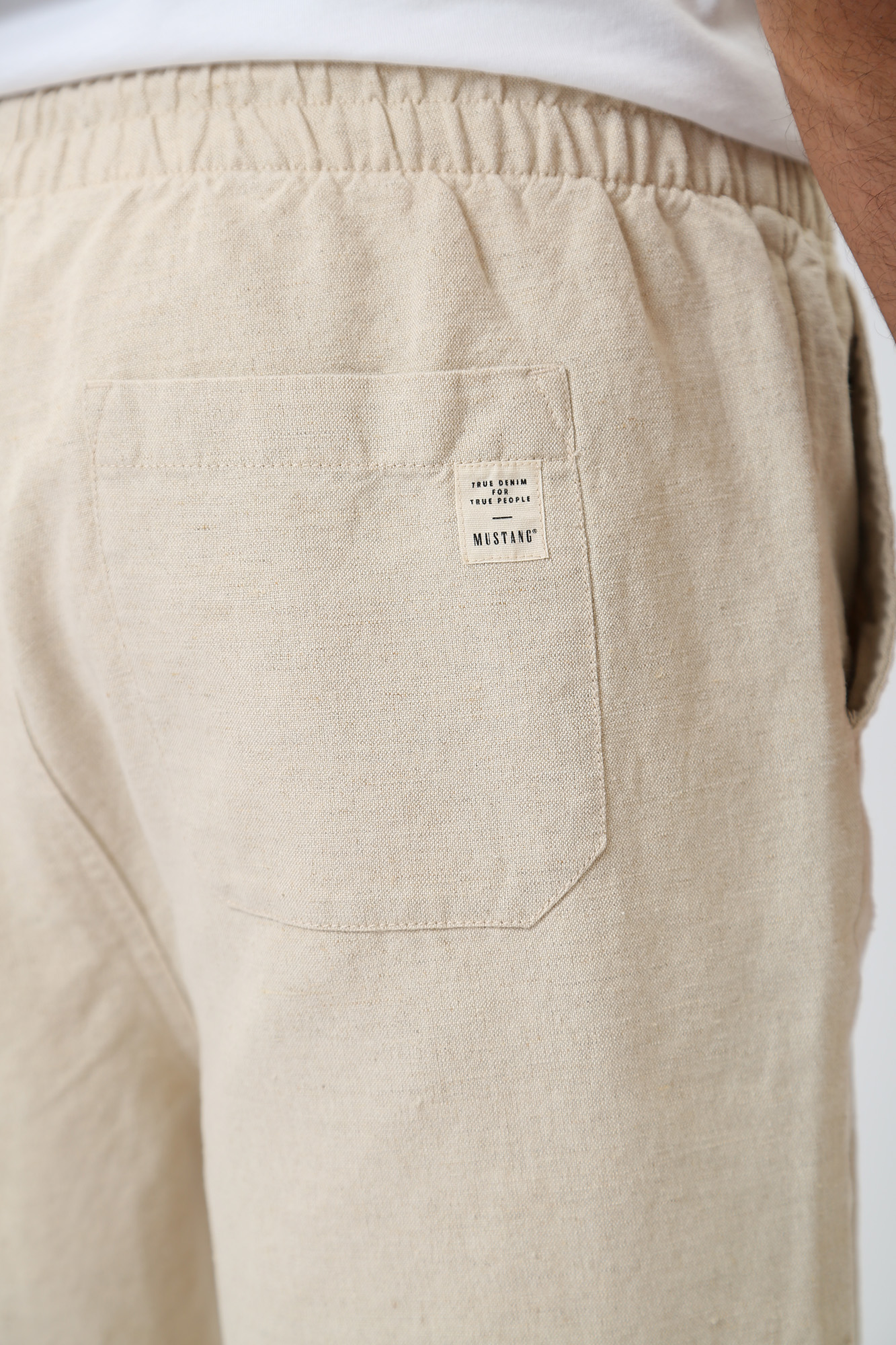 1013990 Шорты Mustang Бежевый