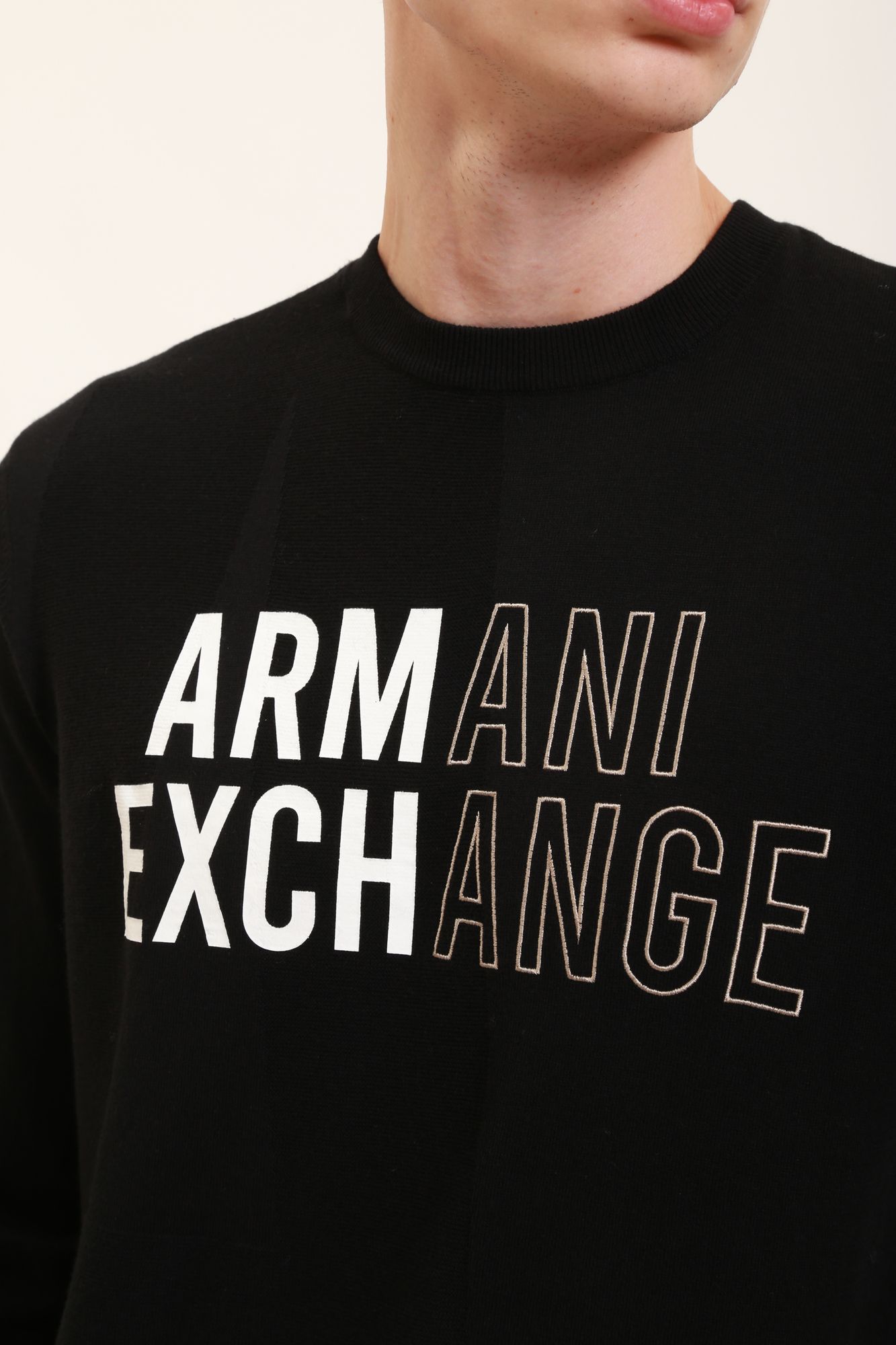 6KZM1A_ZML5Z Джемпер Armani Exchange Черный