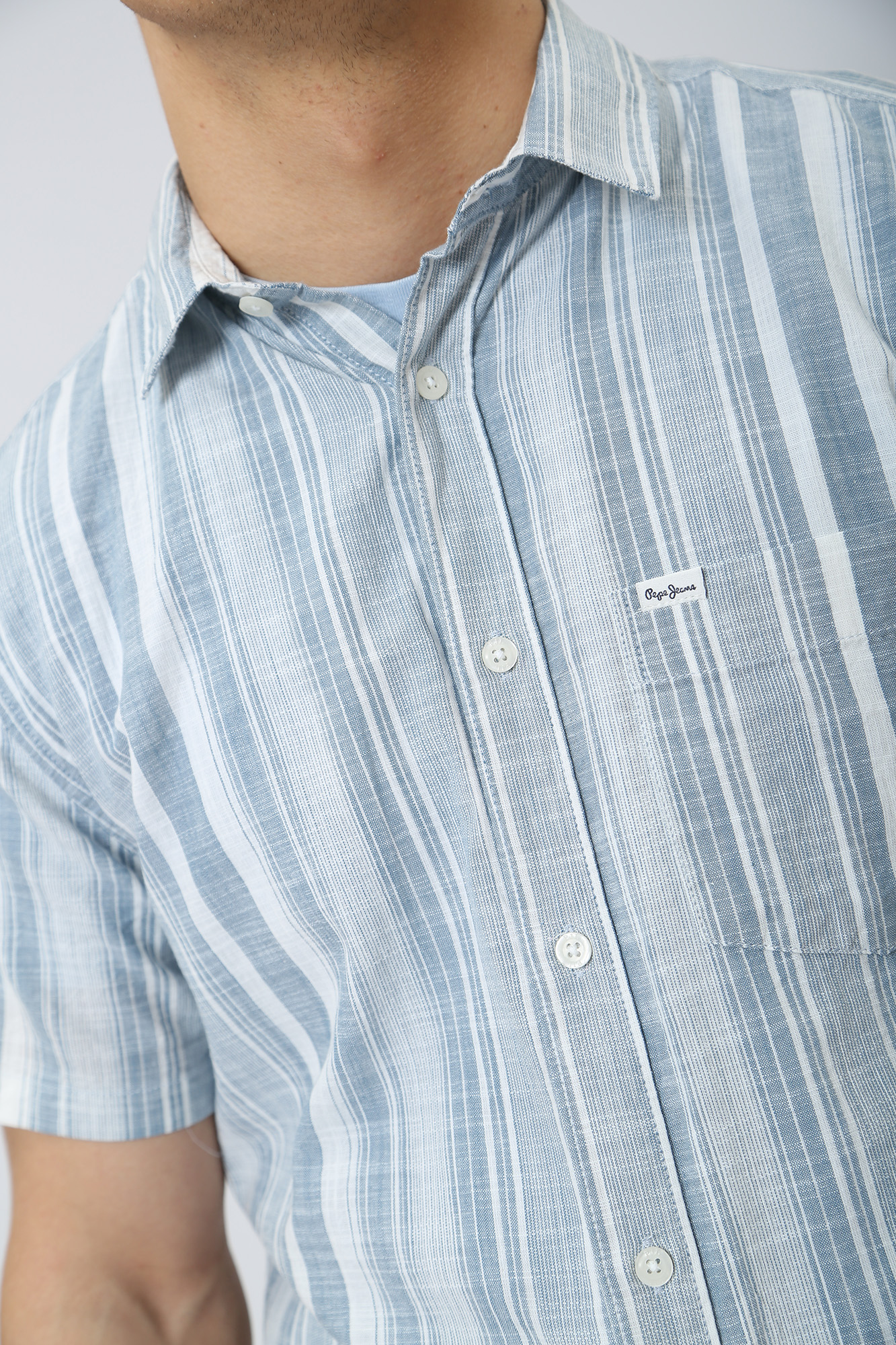 PM307788 Рубашка Pepe Jeans Голубой