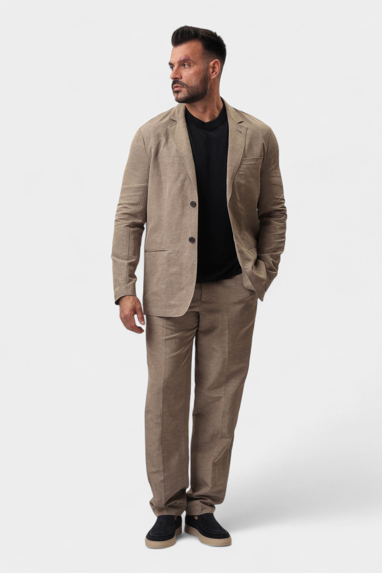 EM001767_AF13812 Пиджак Emporio Armani Бежевый