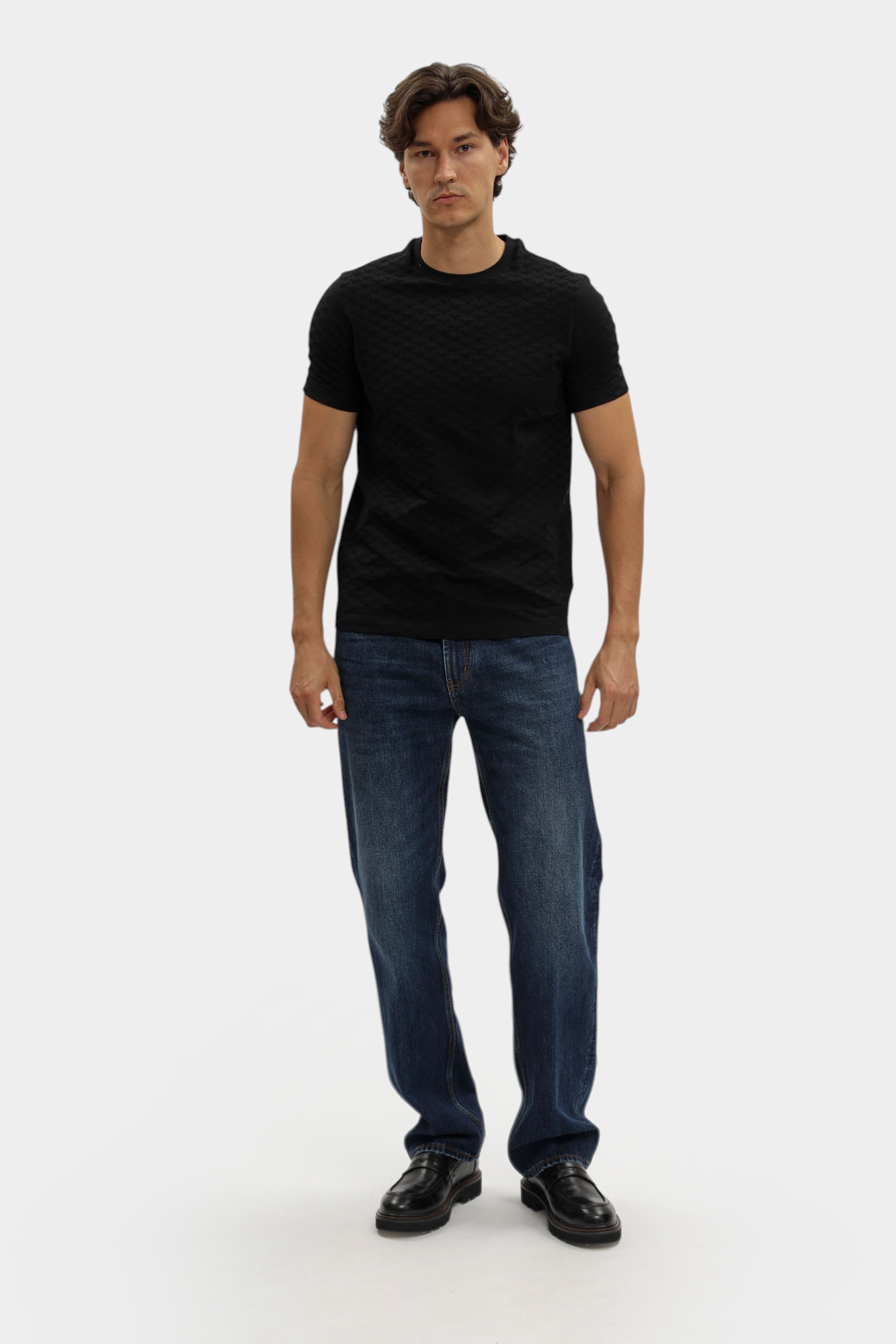 8N1TL7_1JHWZ Футболка Emporio Armani Черный