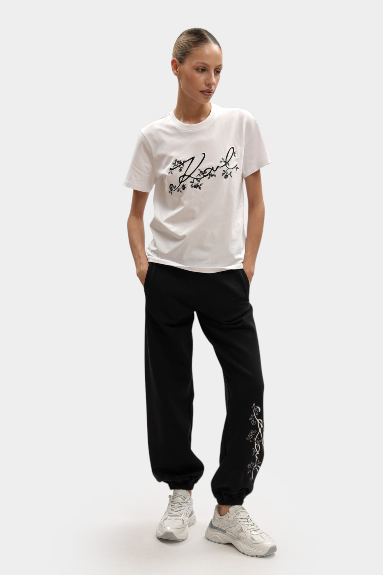 A3W10009 брюки спортивные karl lagerfeld 