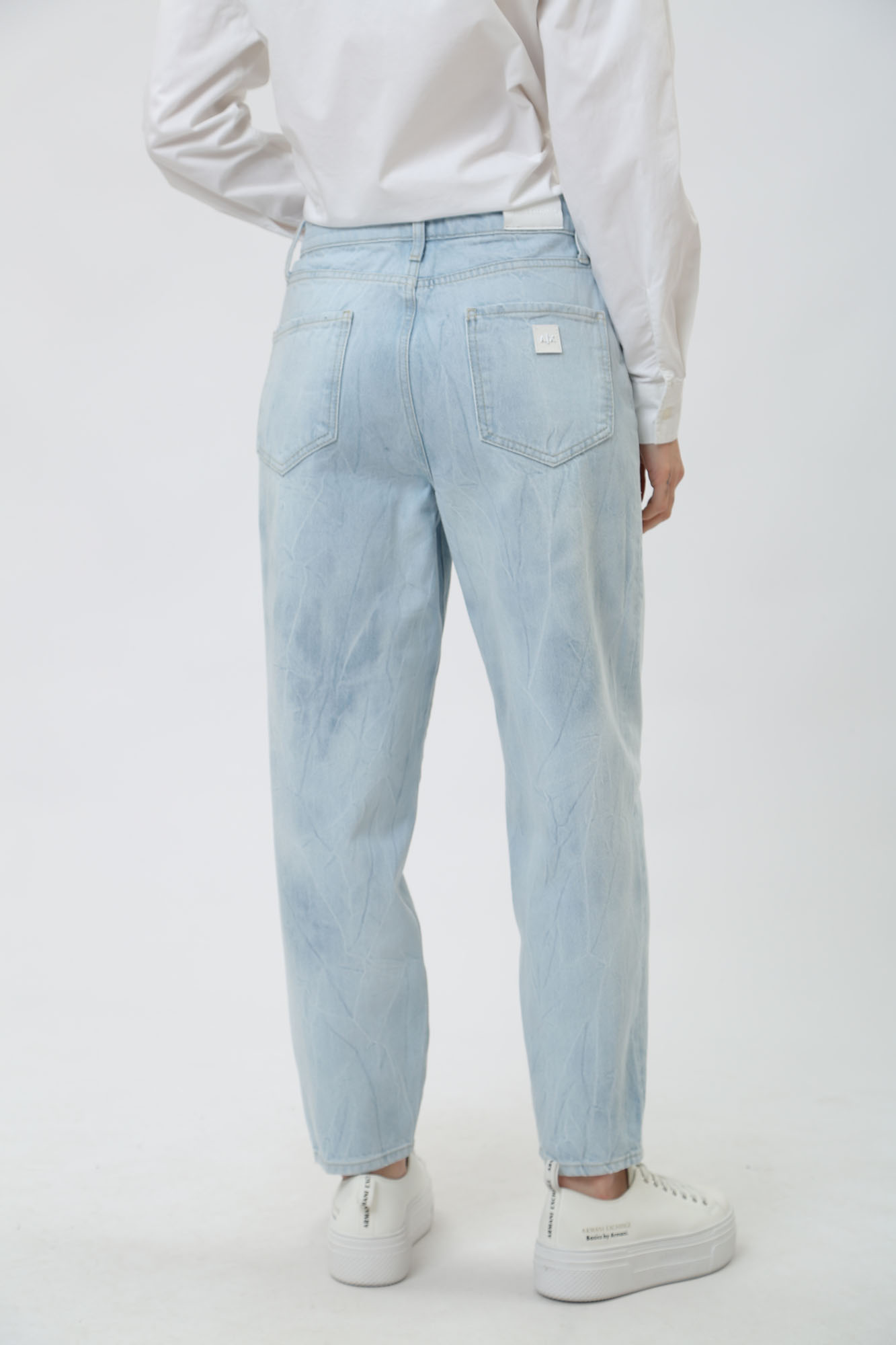 3DYJ51_Y36HZ брюки джинсовые armani exchange 