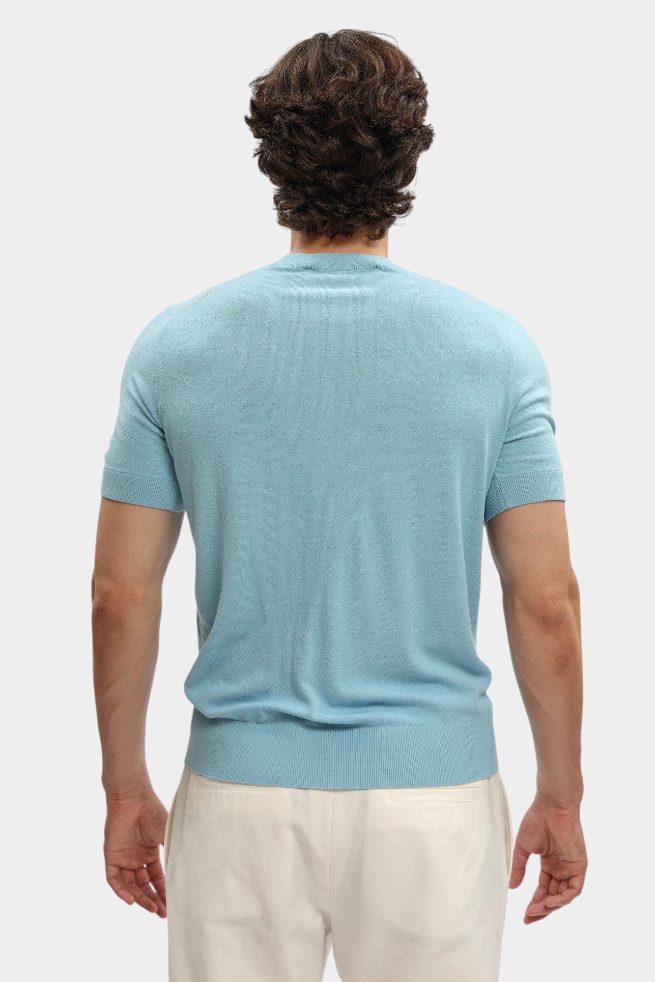 542302_655020 Футболка Karl Lagerfeld Голубой