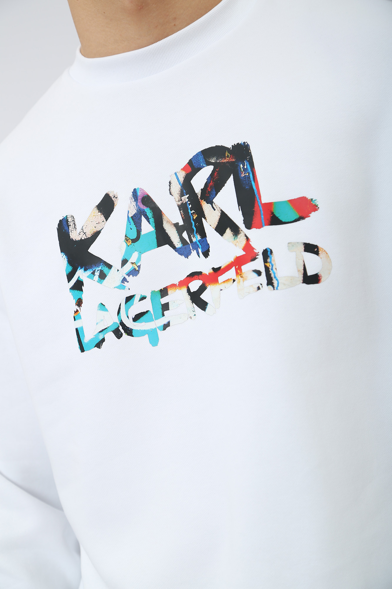 531900_705400 Свитшот Karl Lagerfeld Белый