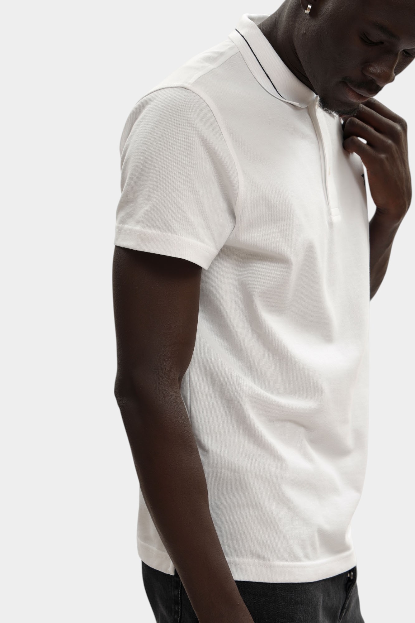 G5018000026N-MTP02J91-83Y1 Поло Trussardi Белый